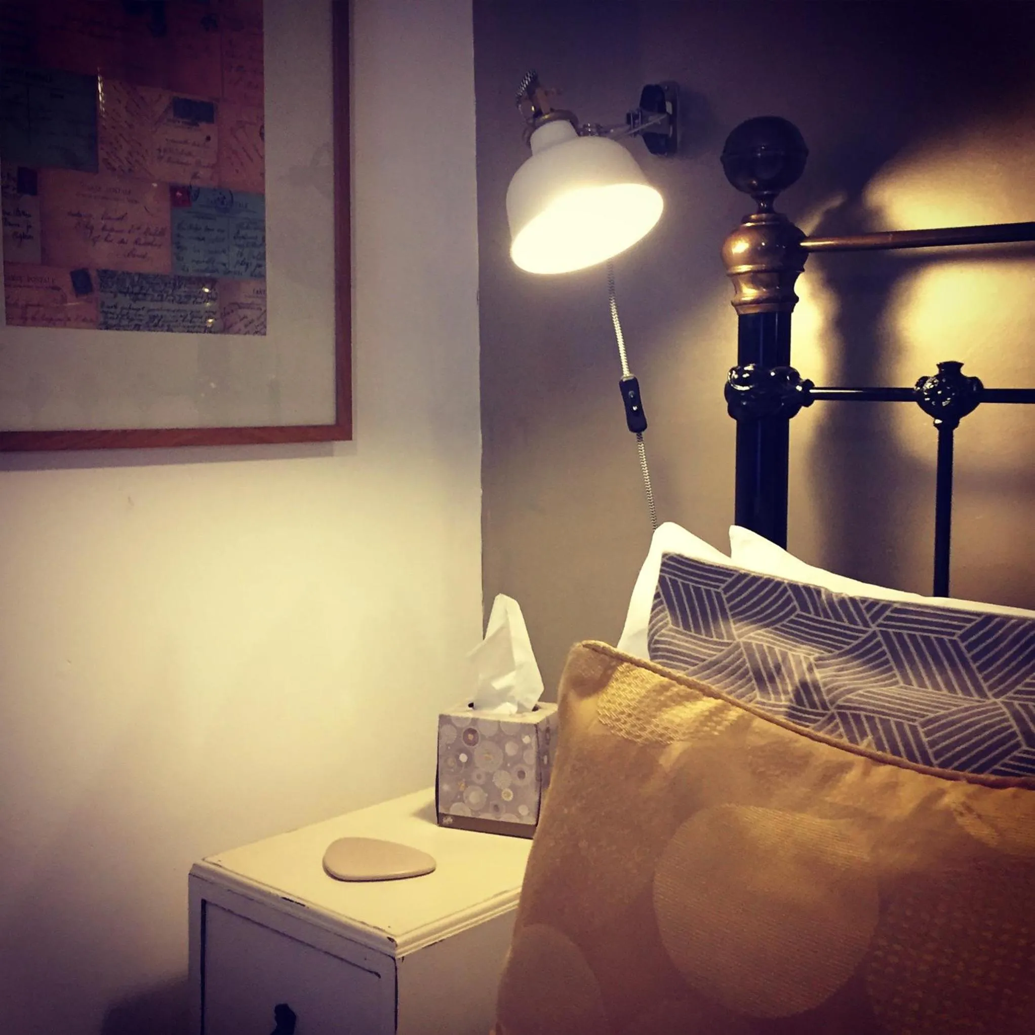 Bed in Home Farm Bed & Breakfast