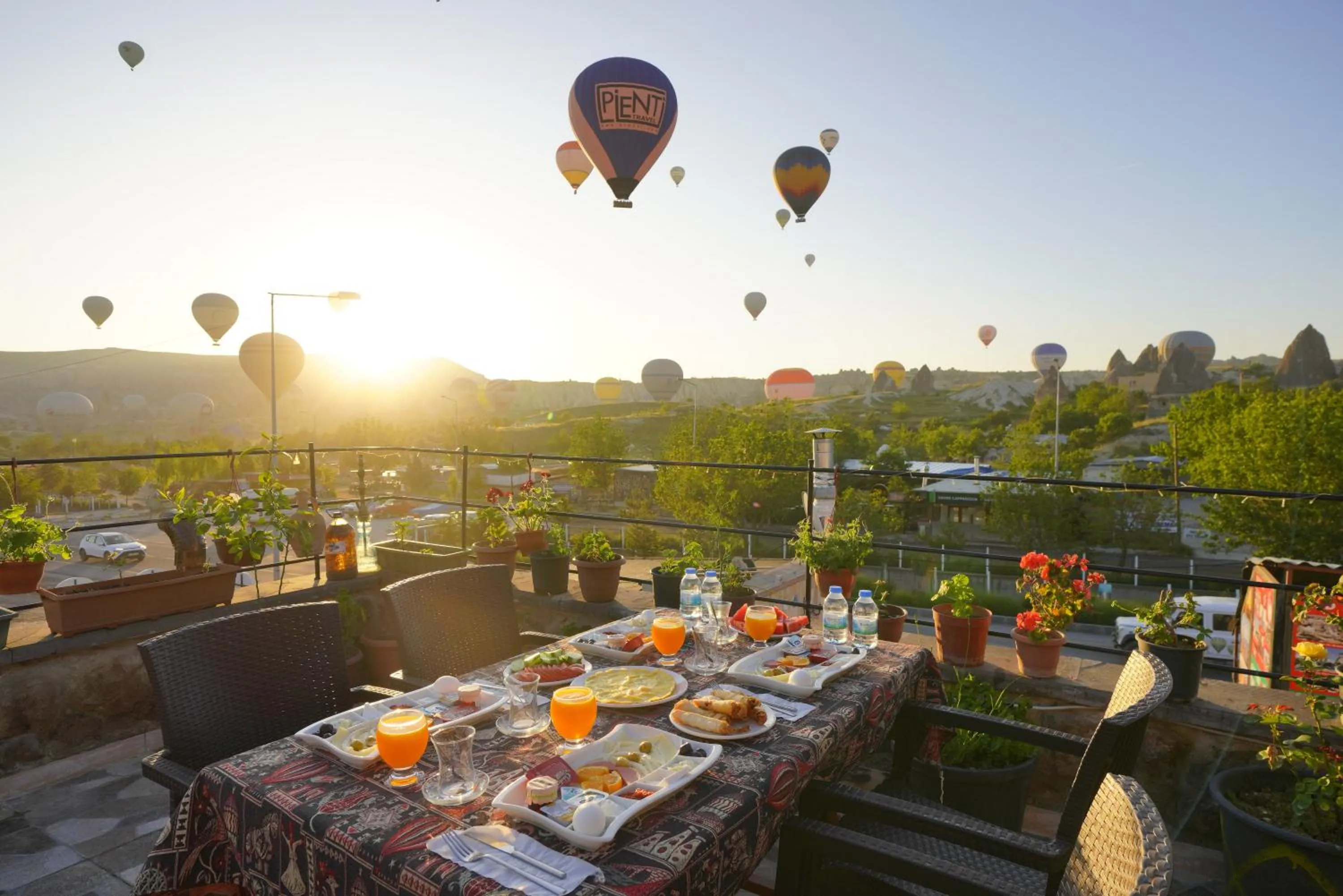 Natural landscape in Lucky Luke Stone House