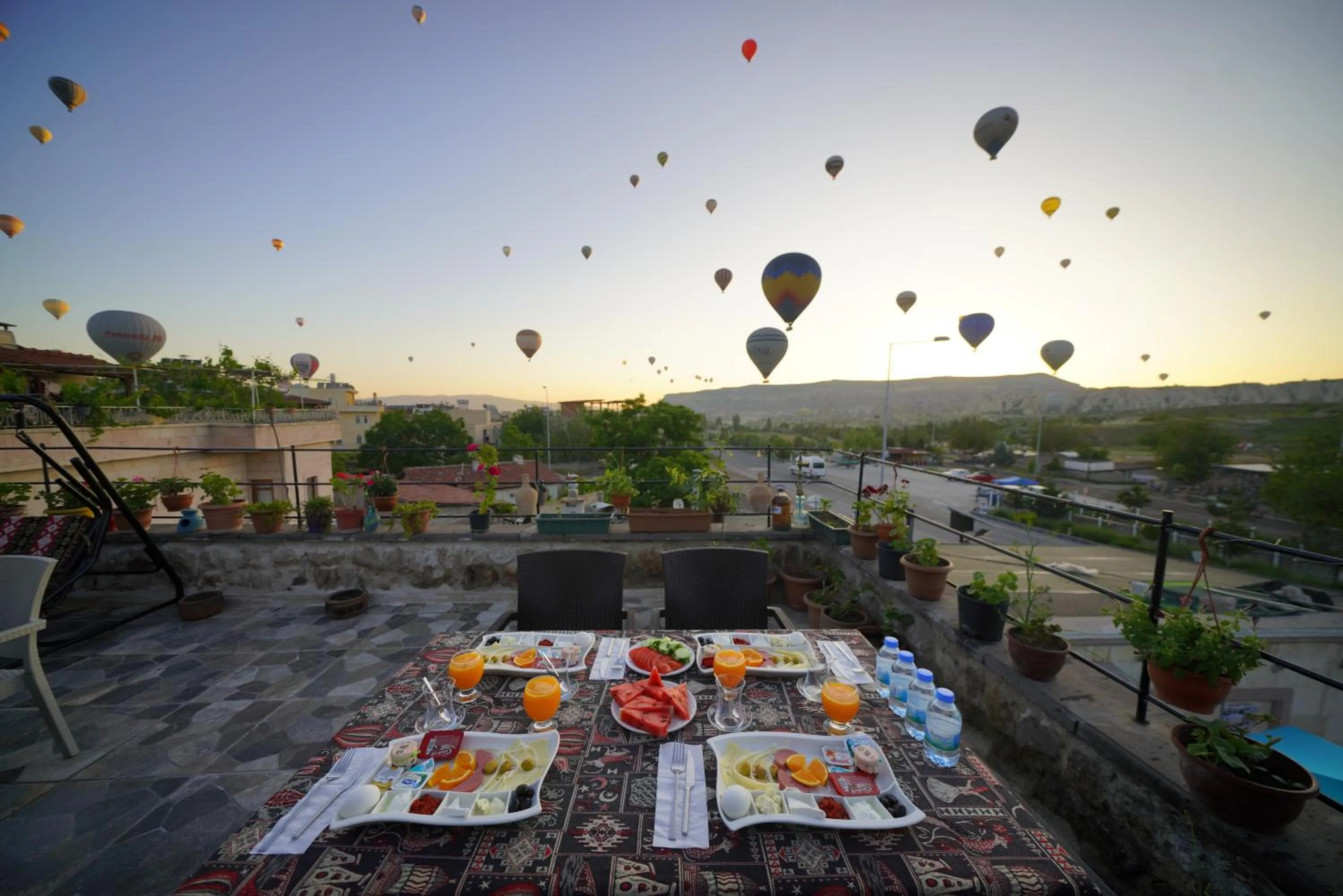 Natural landscape in Lucky Luke Stone House