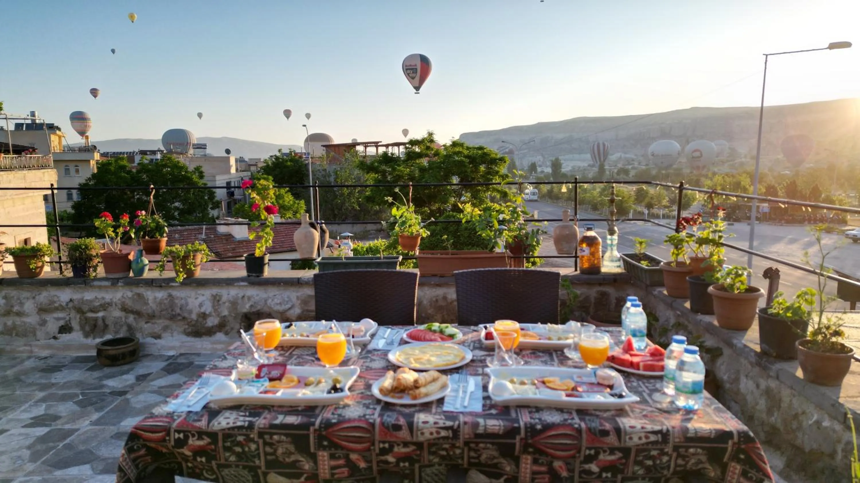 Day in Lucky Luke Stone House