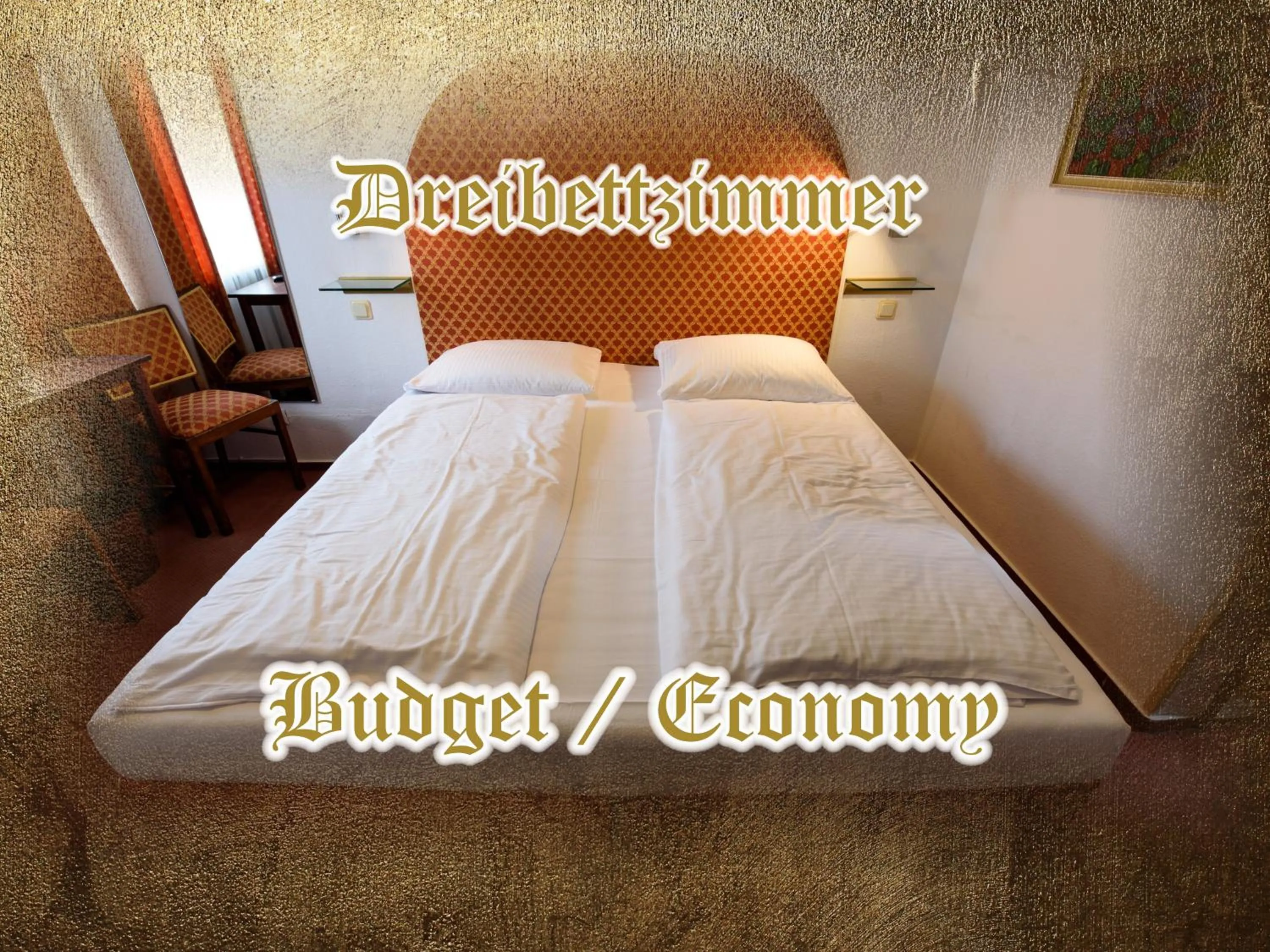 Bed in Burg-Hotel & Hostel Cochem