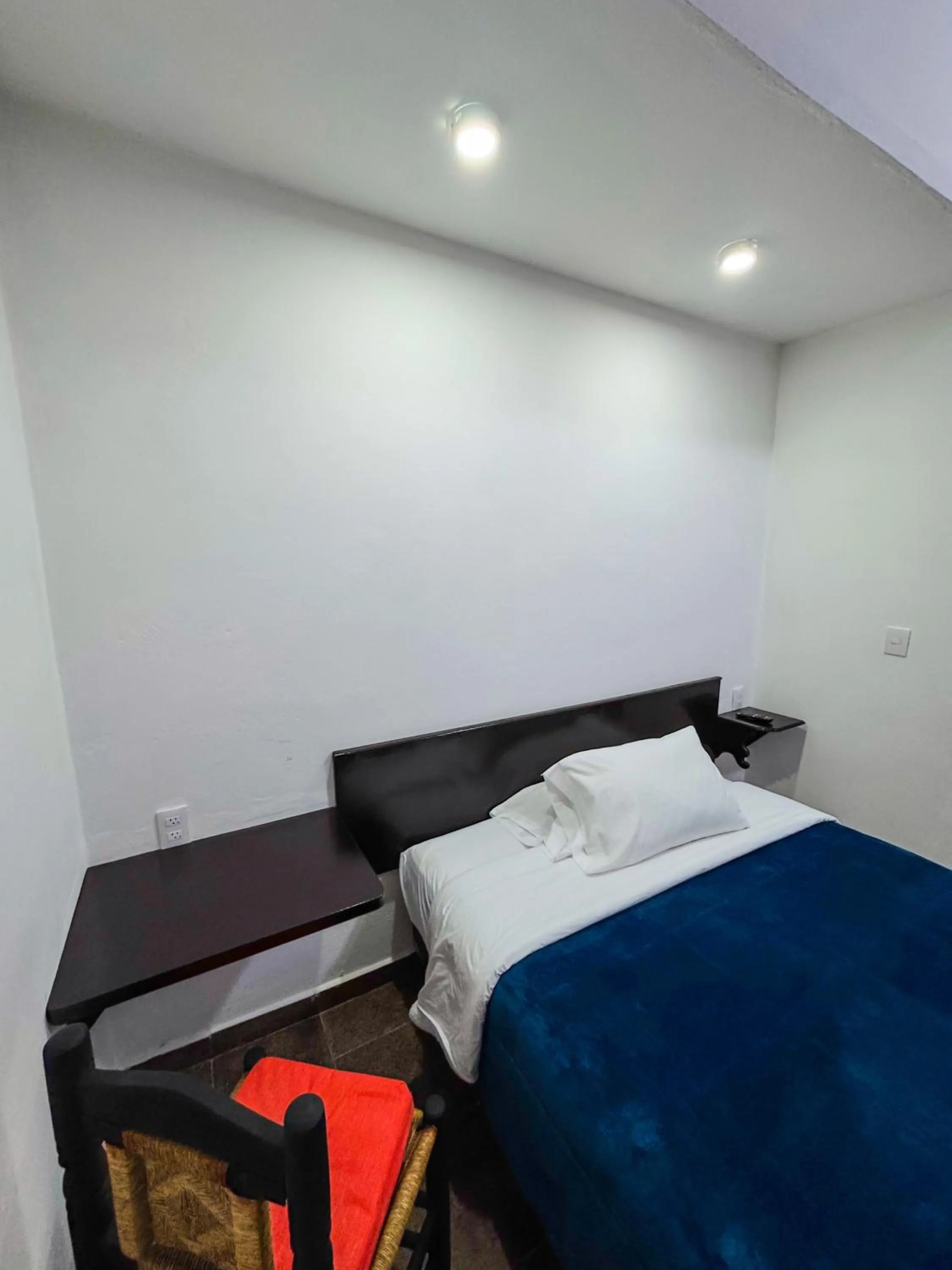 Bed in Hotel CALLI YOLOTL Teotihuacan