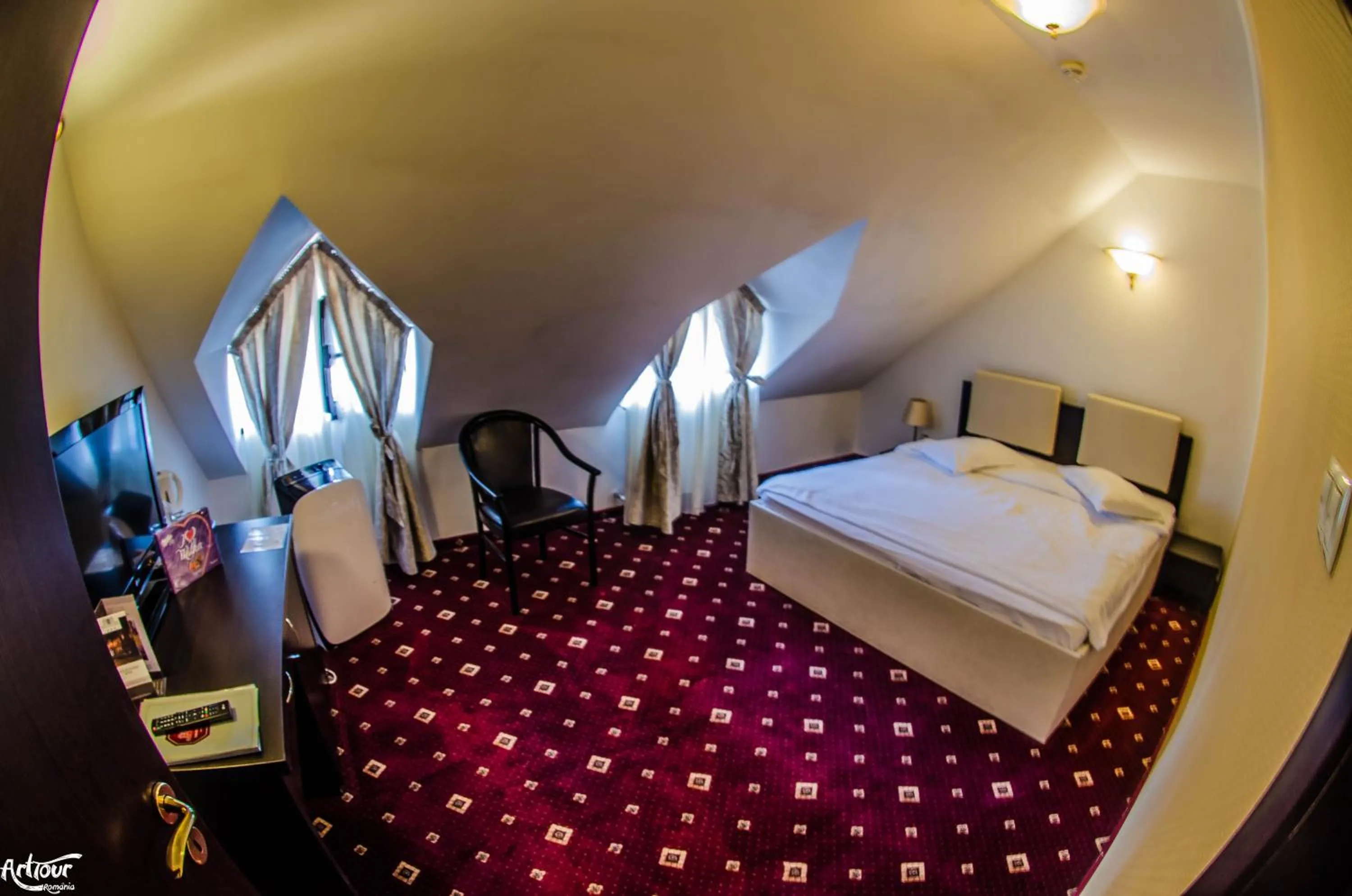 Bedroom in Hotel Bulevard Predeal