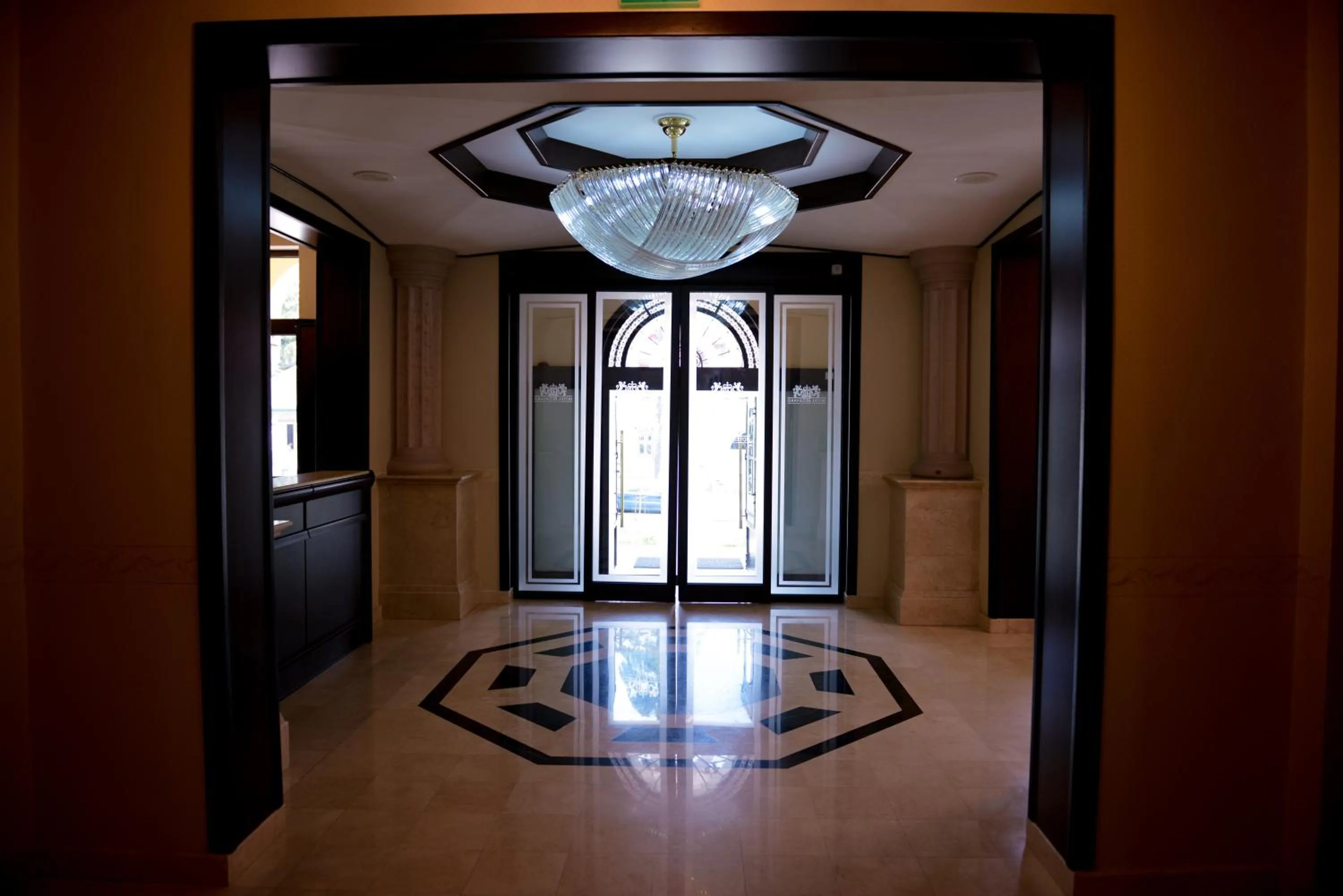 Lobby or reception in Hotel Bulevard Predeal