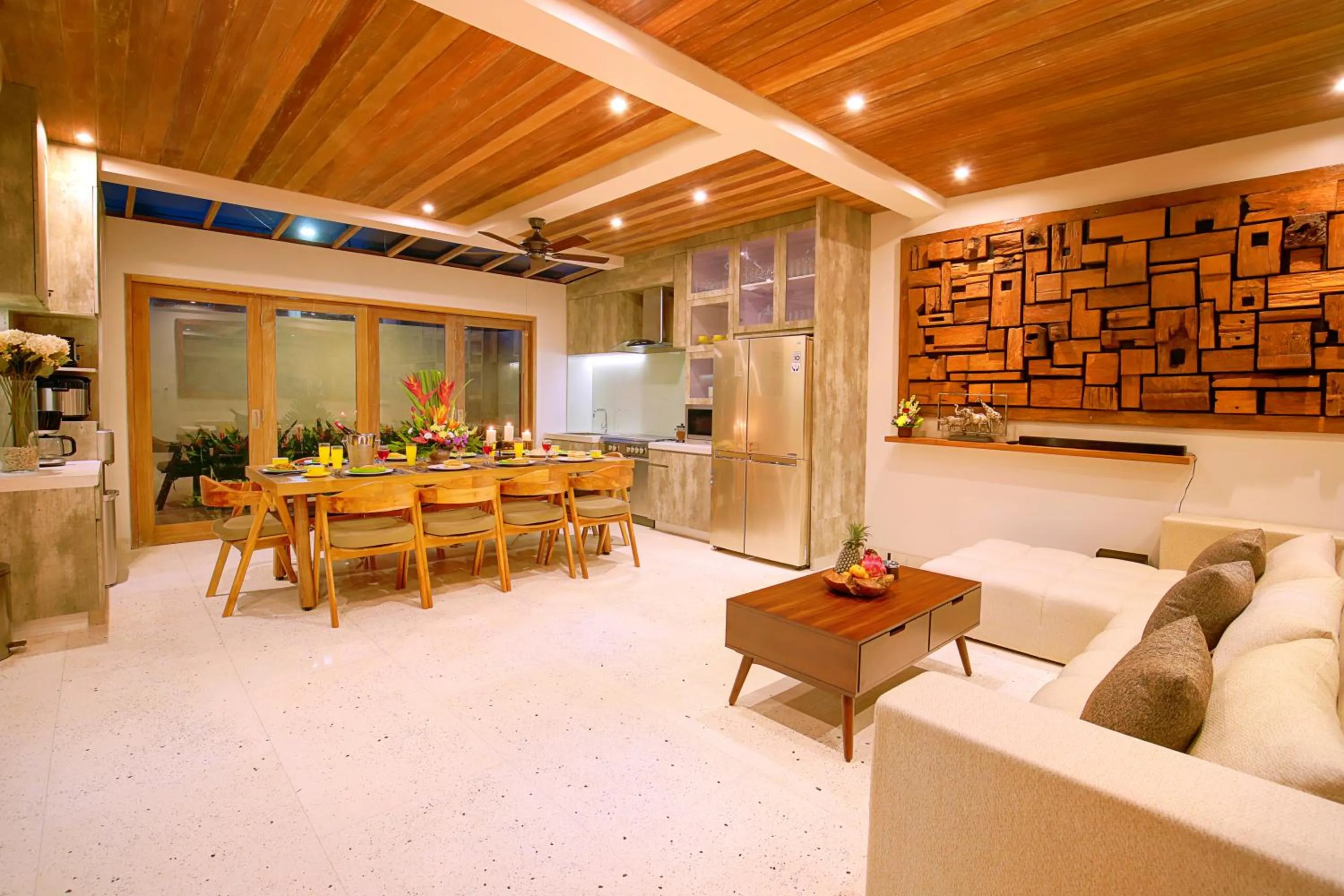 Living room in Villa Kinjeng Canggu By Bali Asia Villa