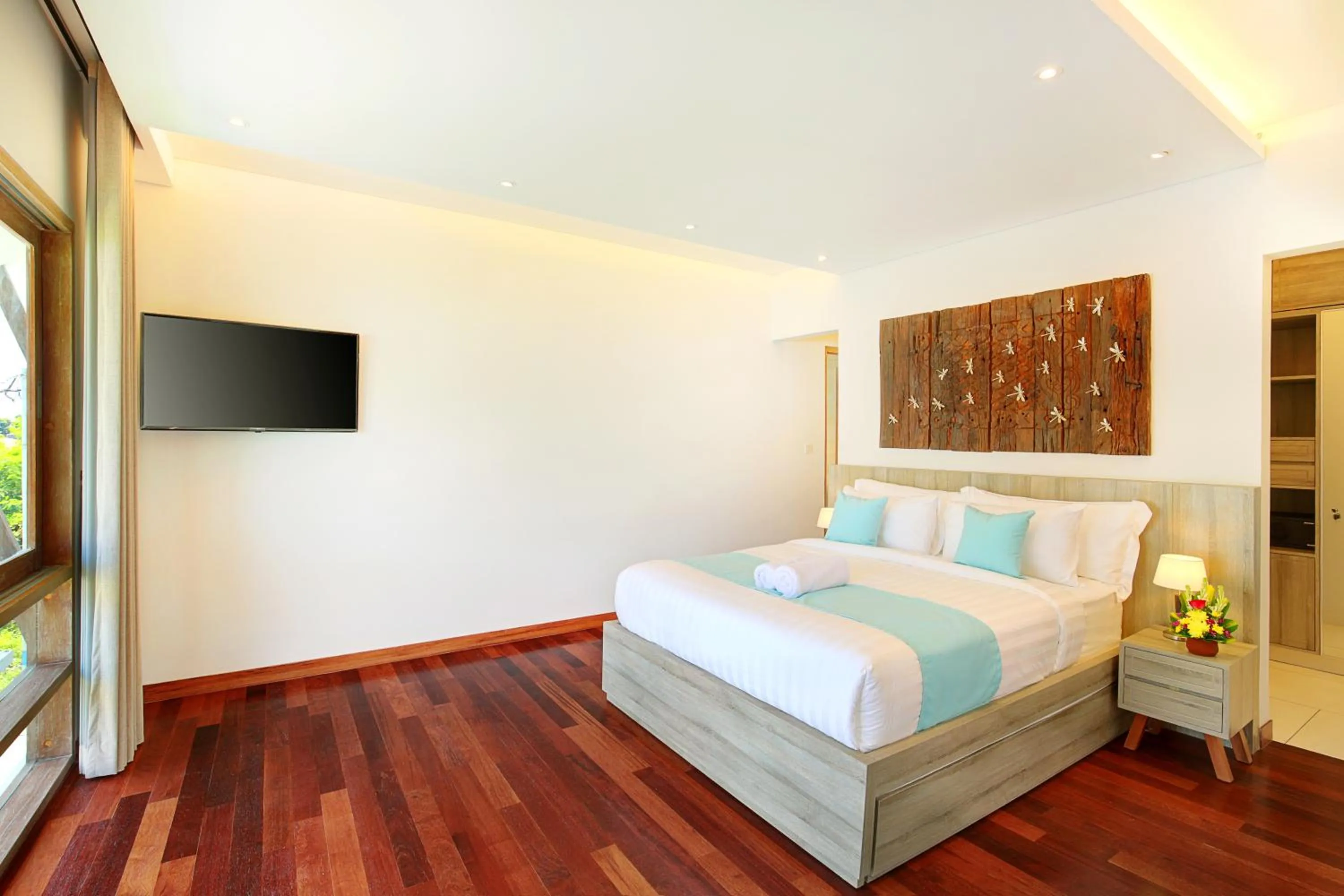 Bedroom, Bed in Villa Kinjeng Canggu By Bali Asia Villa