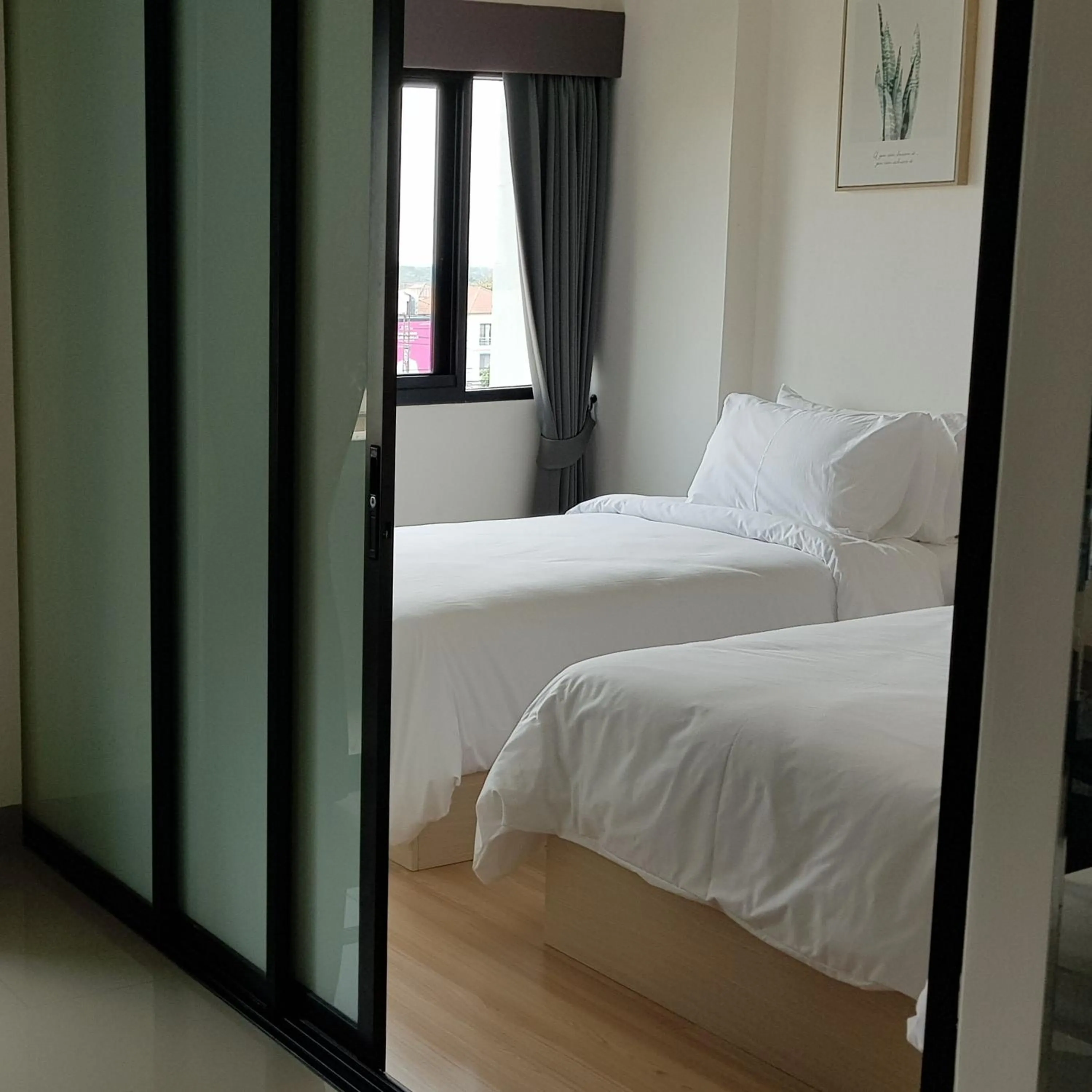 Bedroom, Bed in KOS Hotel Suvarnabhumi Airport -SHA Extra Plus