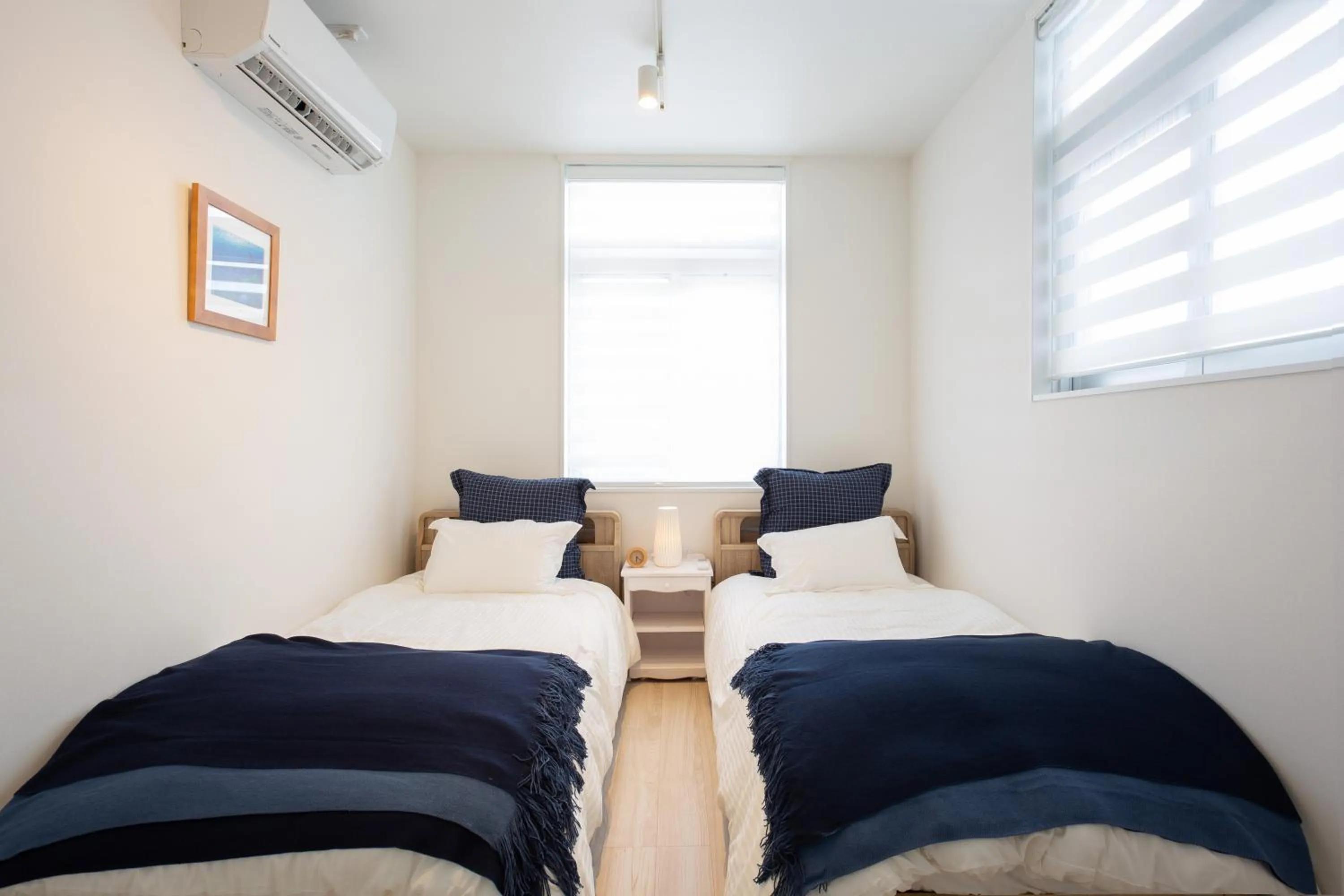 Bedroom, Bed in stylish House URUMA