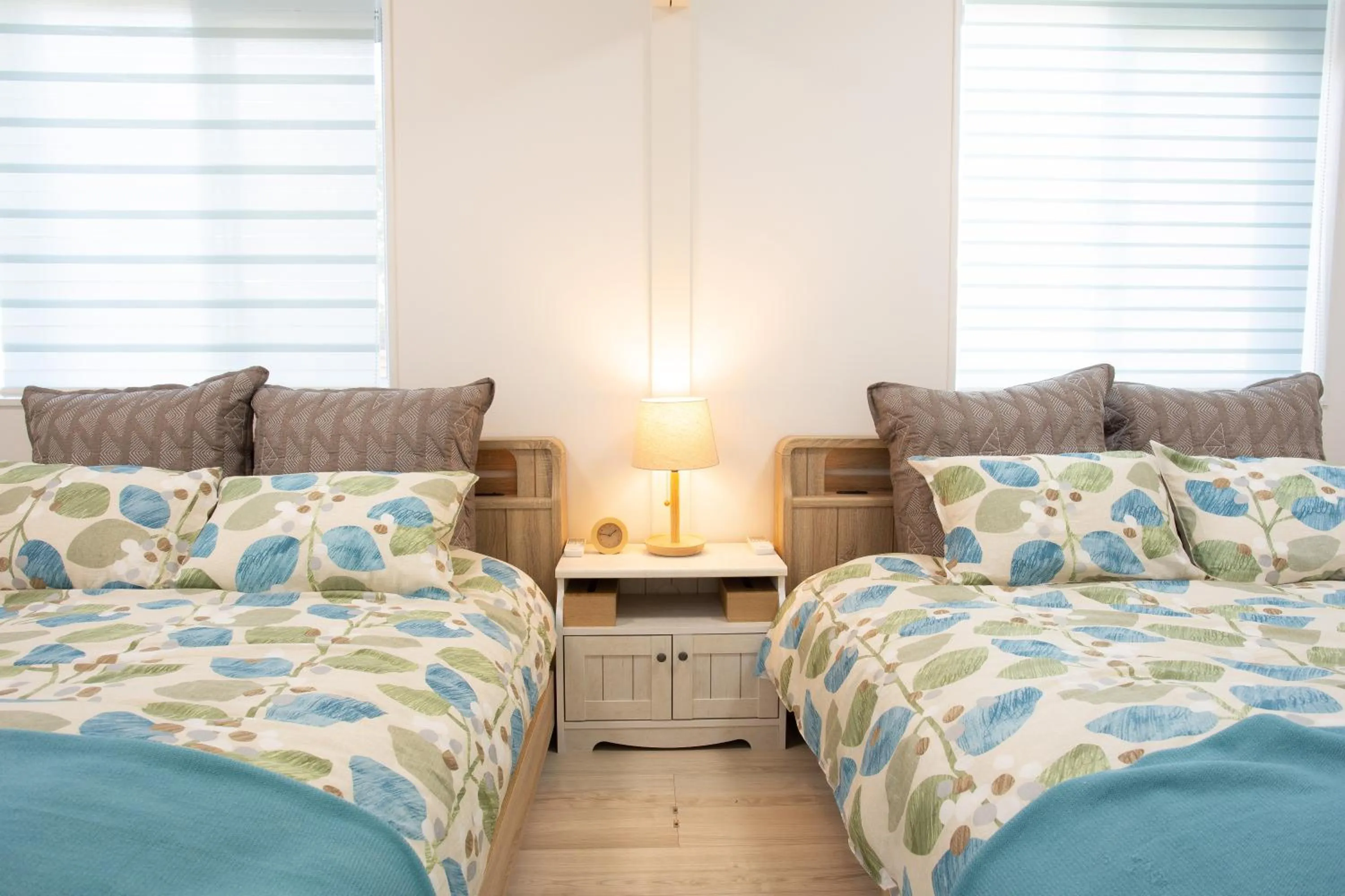 Bedroom, Bed in stylish House URUMA