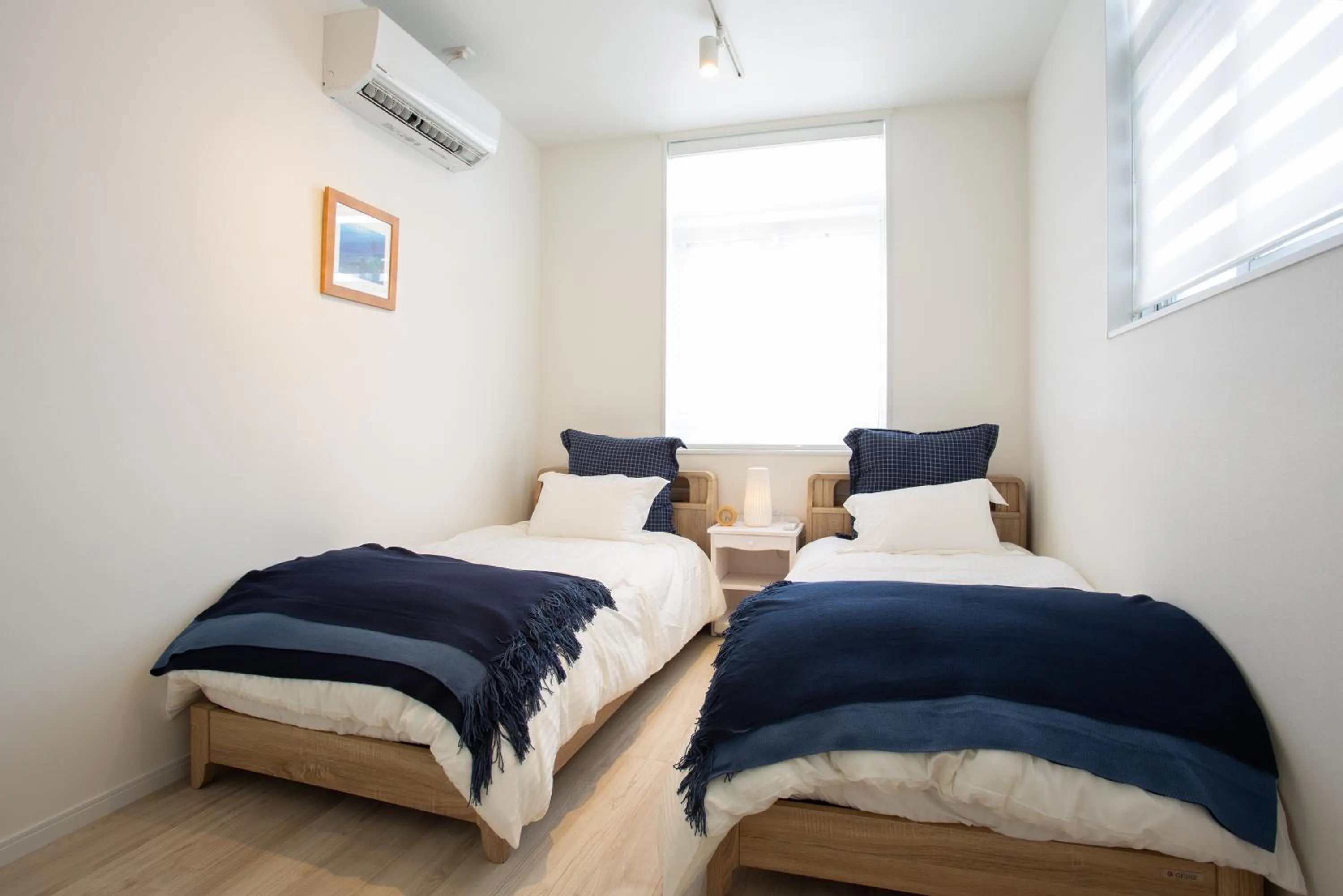 Bedroom, Bed in stylish House URUMA