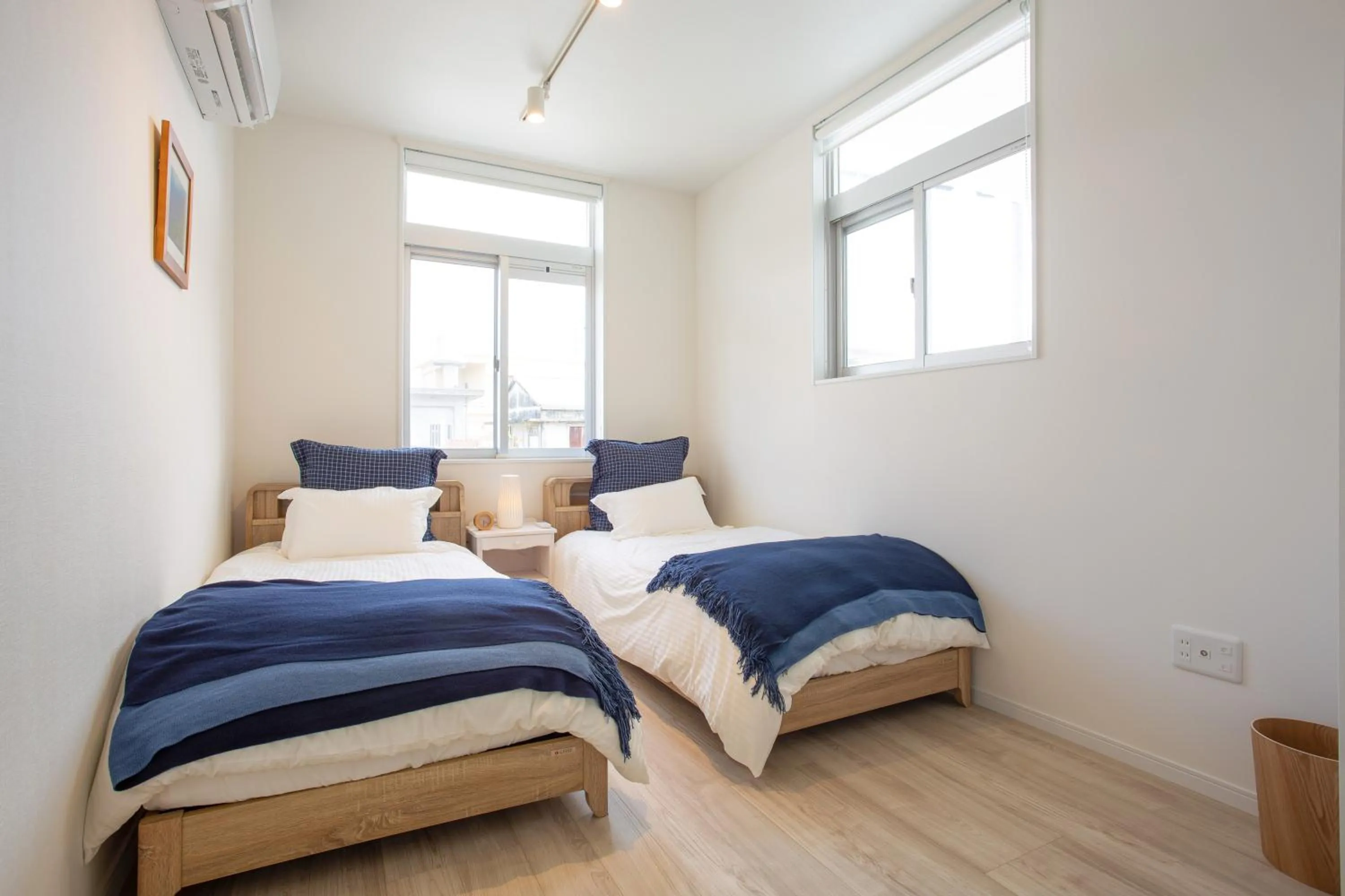 Bedroom, Bed in stylish House URUMA