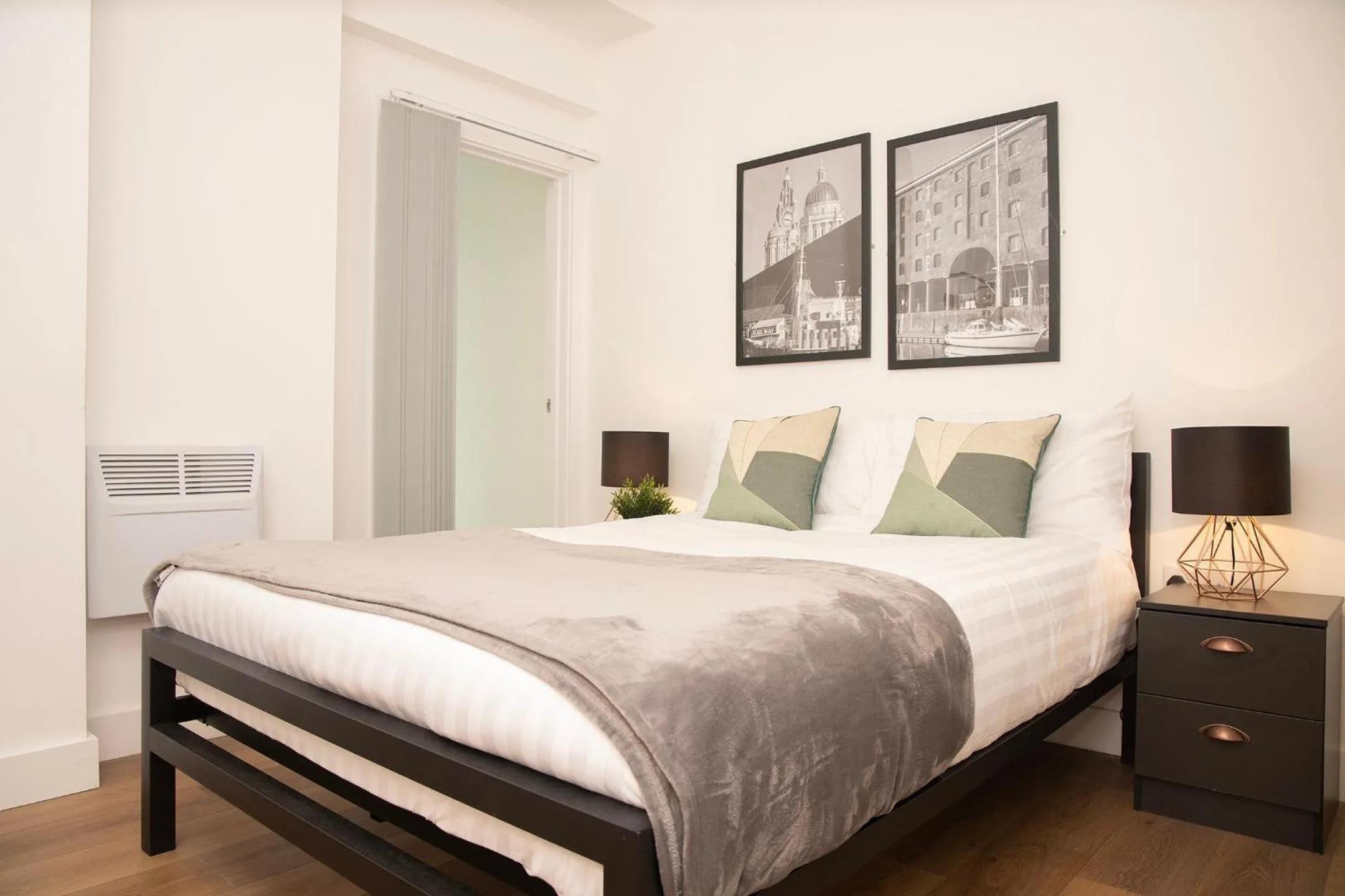 Bedroom, Bed in SGT Peppers Mathew Street Apartments By Happy Days