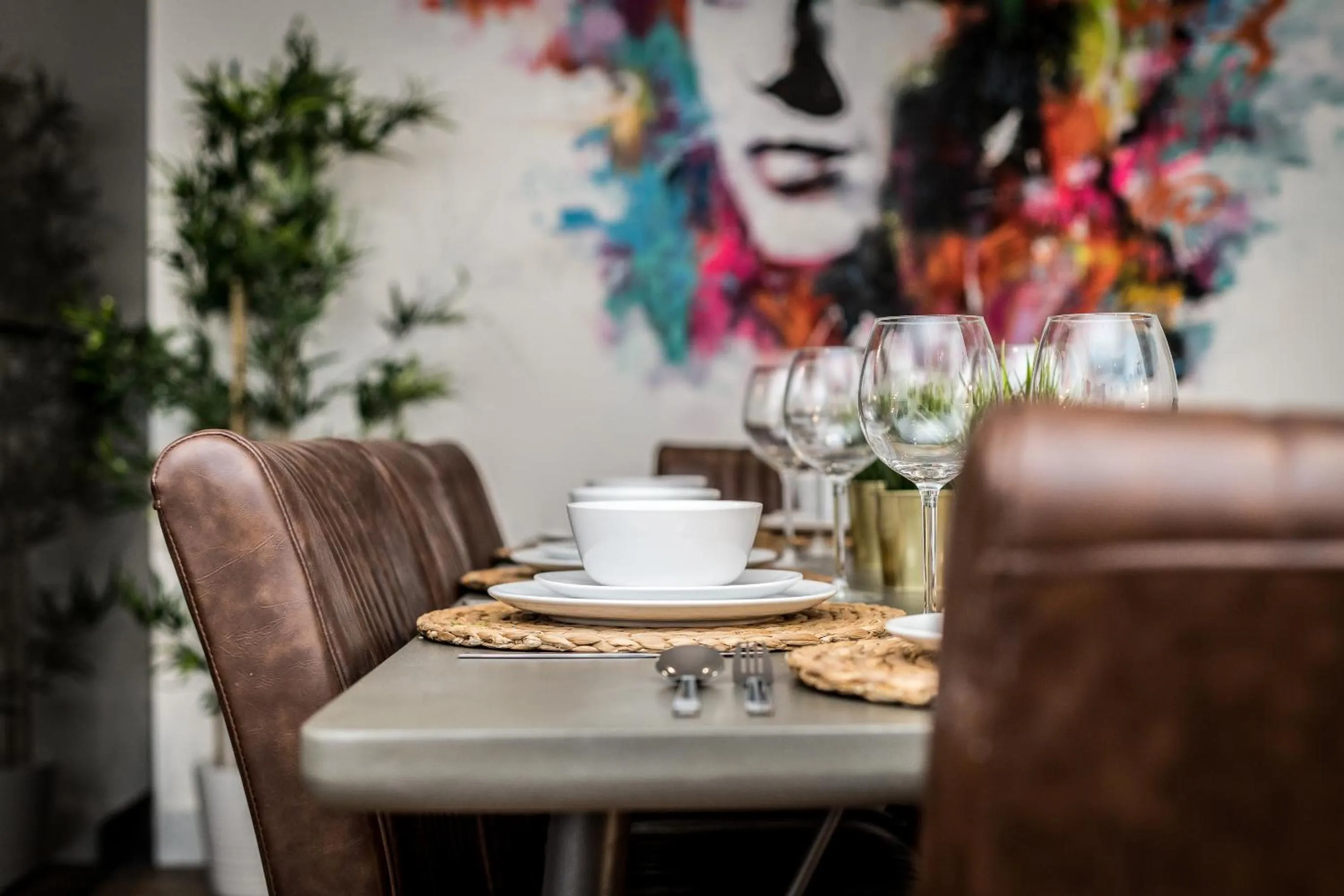 Dining area in SGT Peppers Mathew Street Apartments By Happy Days