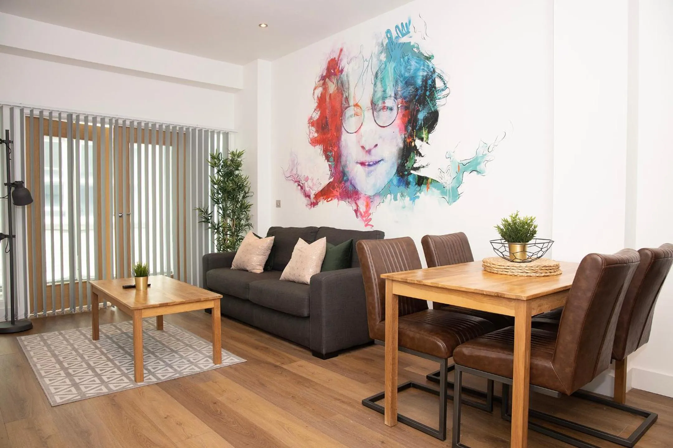 Living room in SGT Peppers Mathew Street Apartments By Happy Days