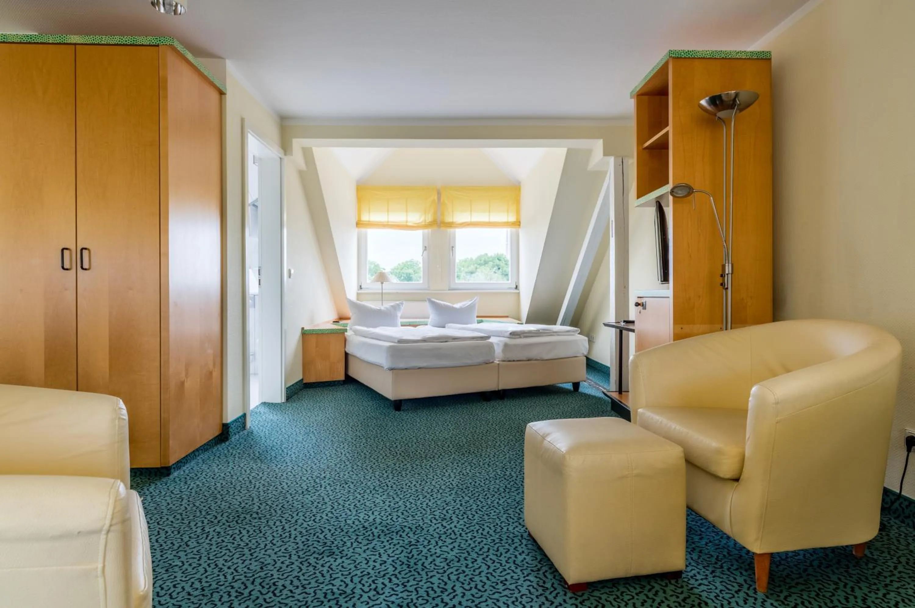 Bed in AZIMUT Hotel Dresden