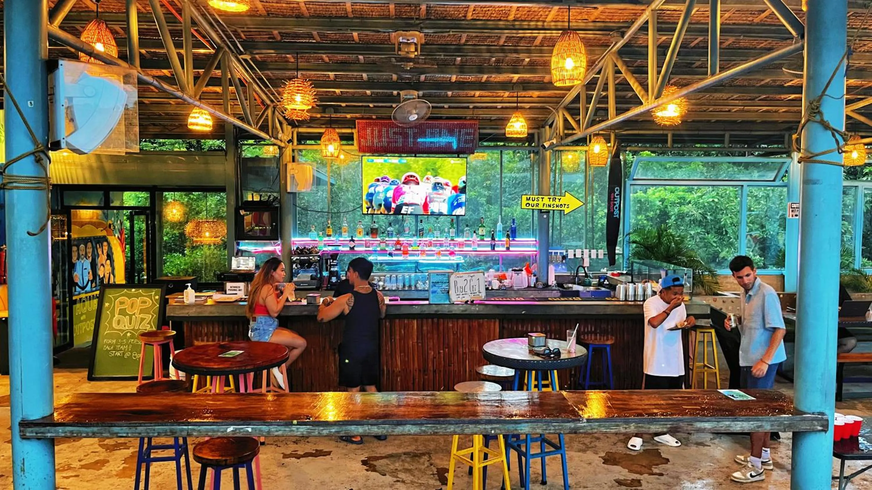 Property building in Outpost Hostel - Coron