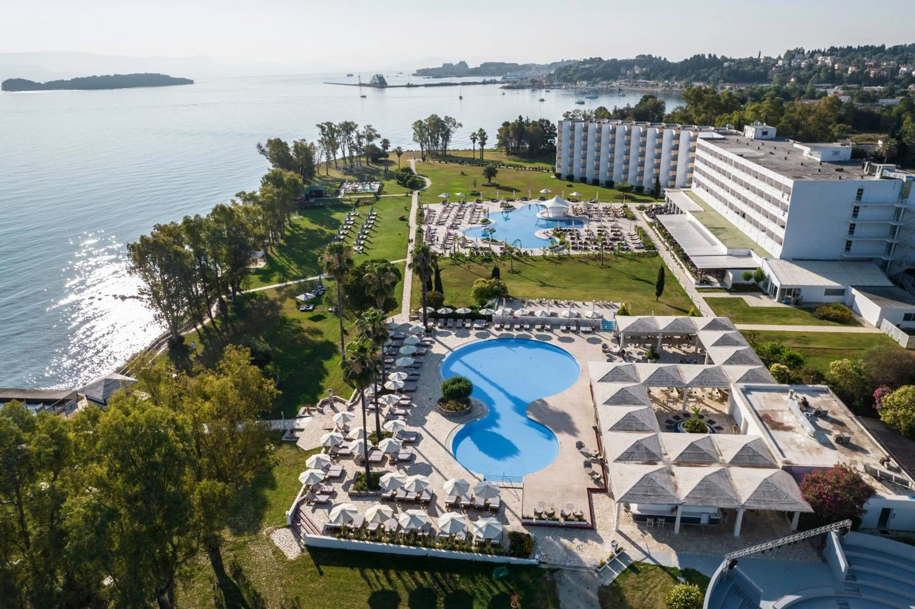 Bird's eye view in Kerkyra Blue Hotel & Spa by Louis Hotels