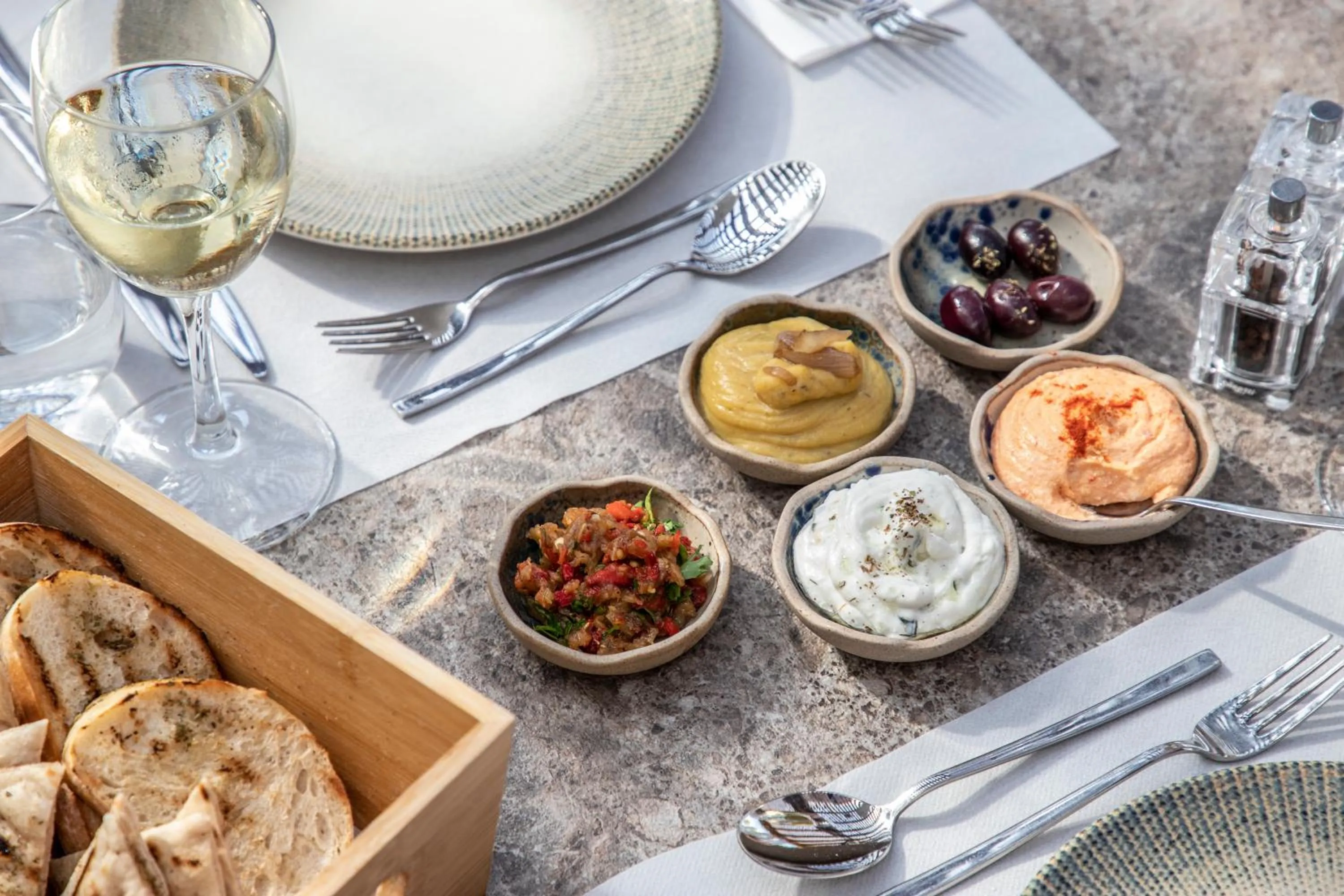 Food in Kerkyra Blue Hotel & Spa by Louis Hotels