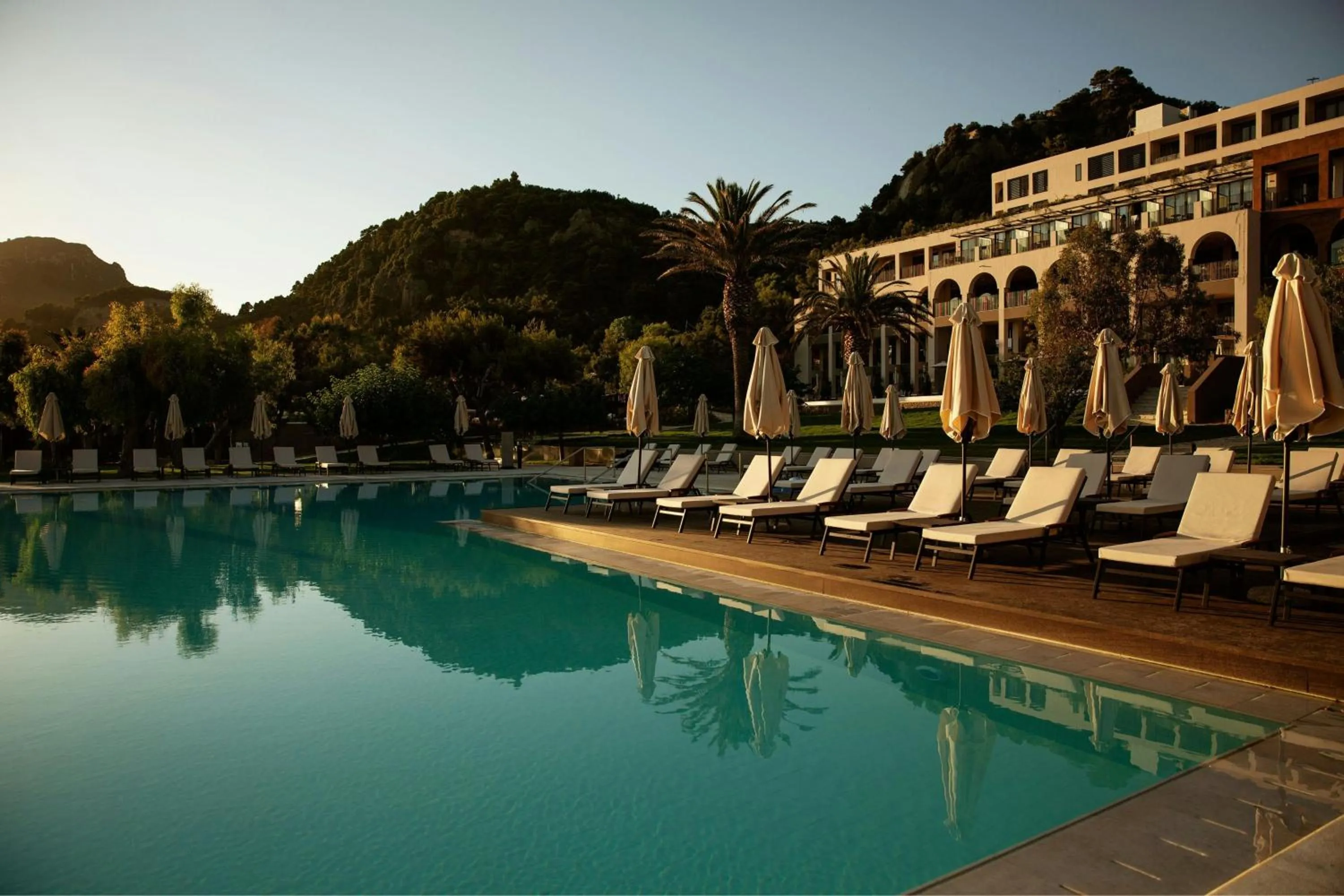 Swimming pool in Domes of Corfu, Autograph Collection