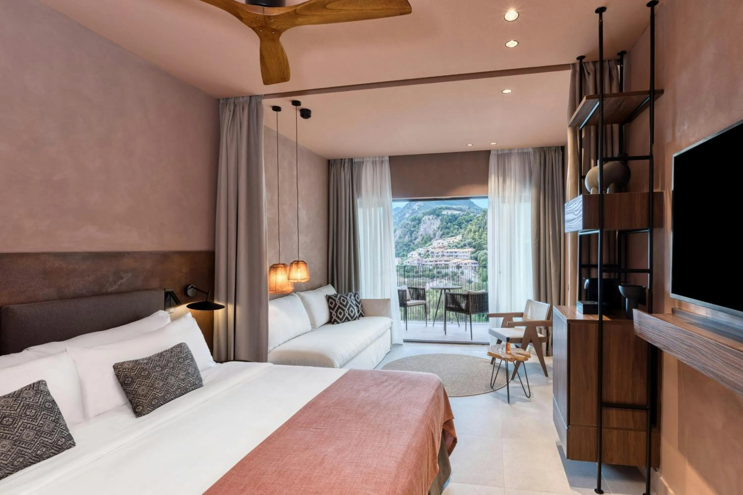 Bedroom, Bed in Domes of Corfu, Autograph Collection