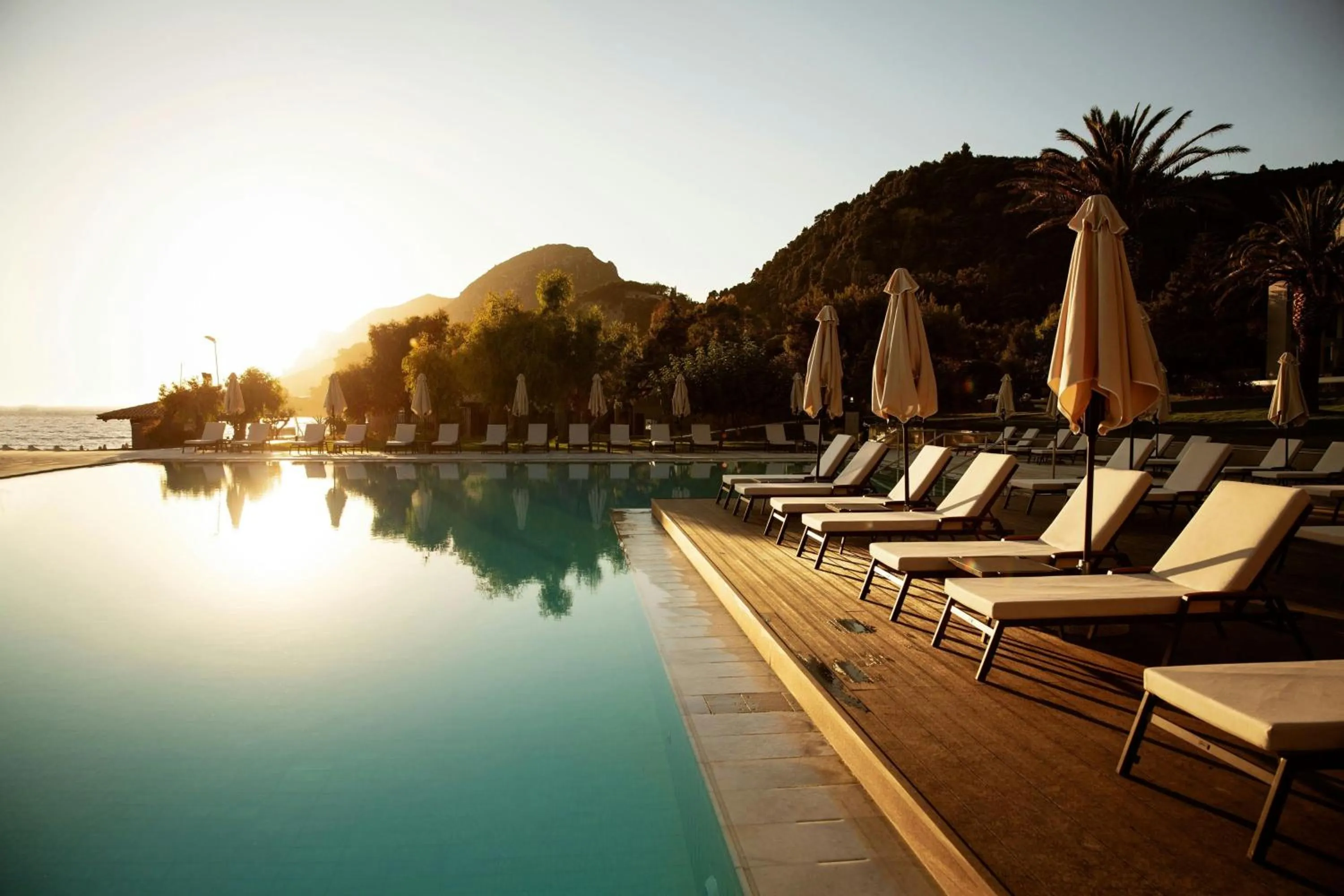 Swimming pool in Domes of Corfu, Autograph Collection