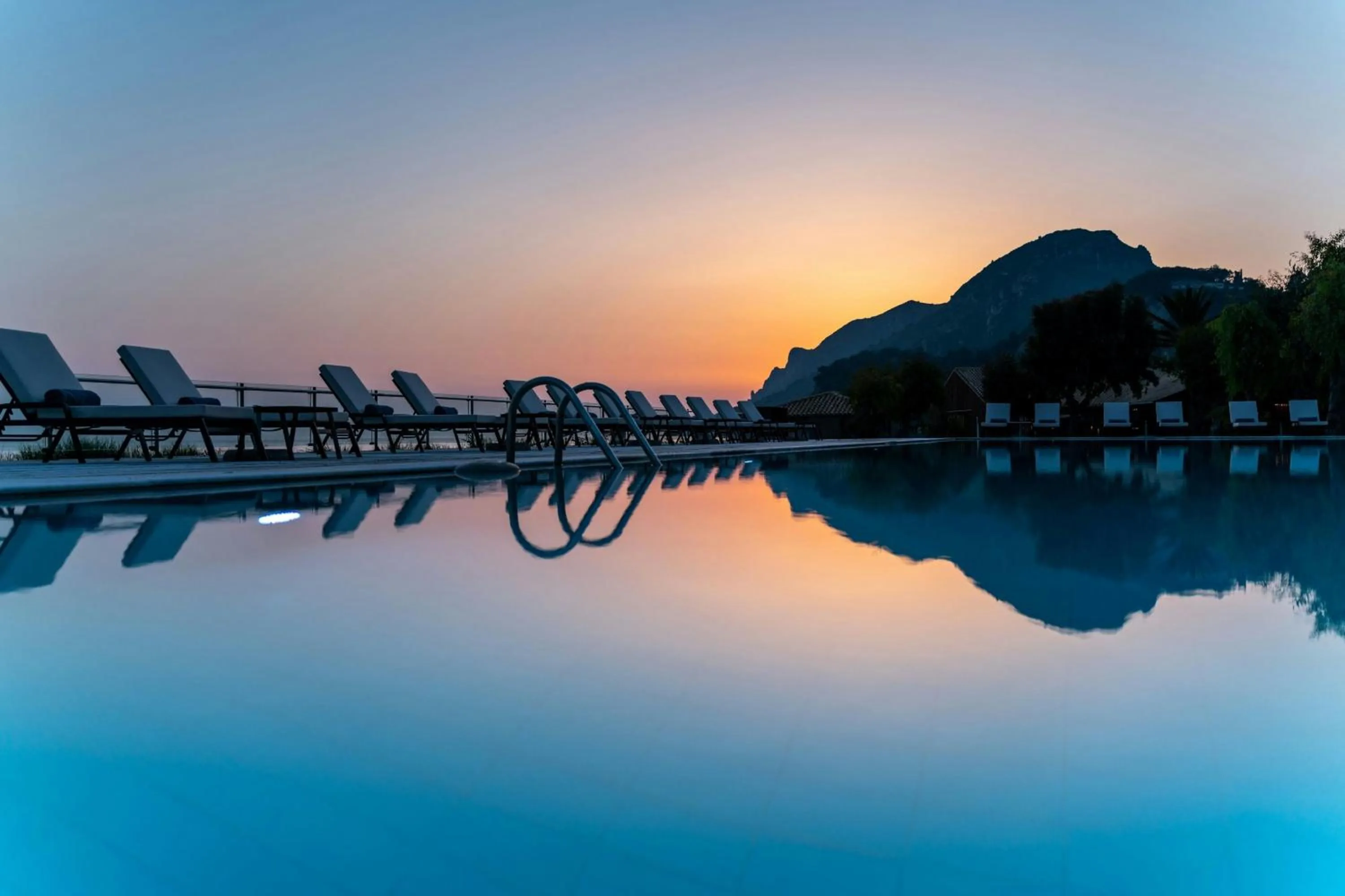 Swimming pool in Domes of Corfu, Autograph Collection