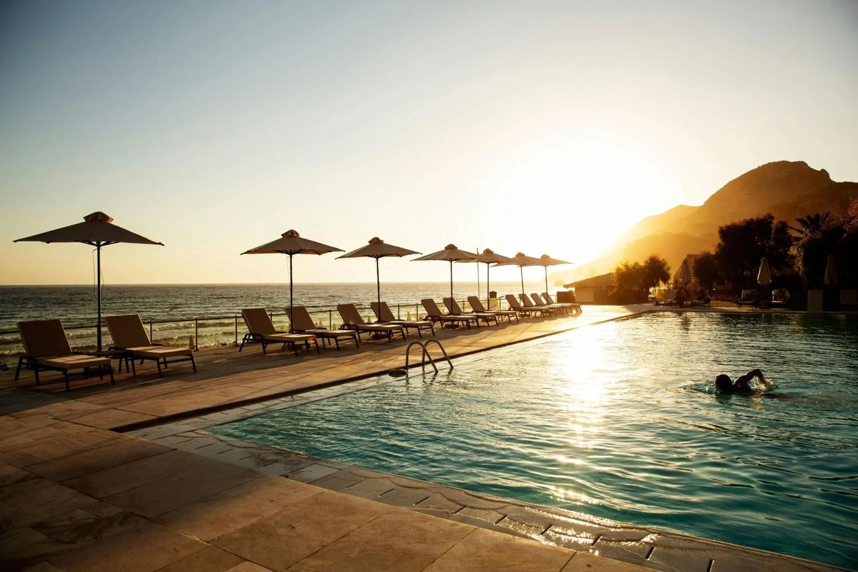Swimming pool in Domes of Corfu, Autograph Collection