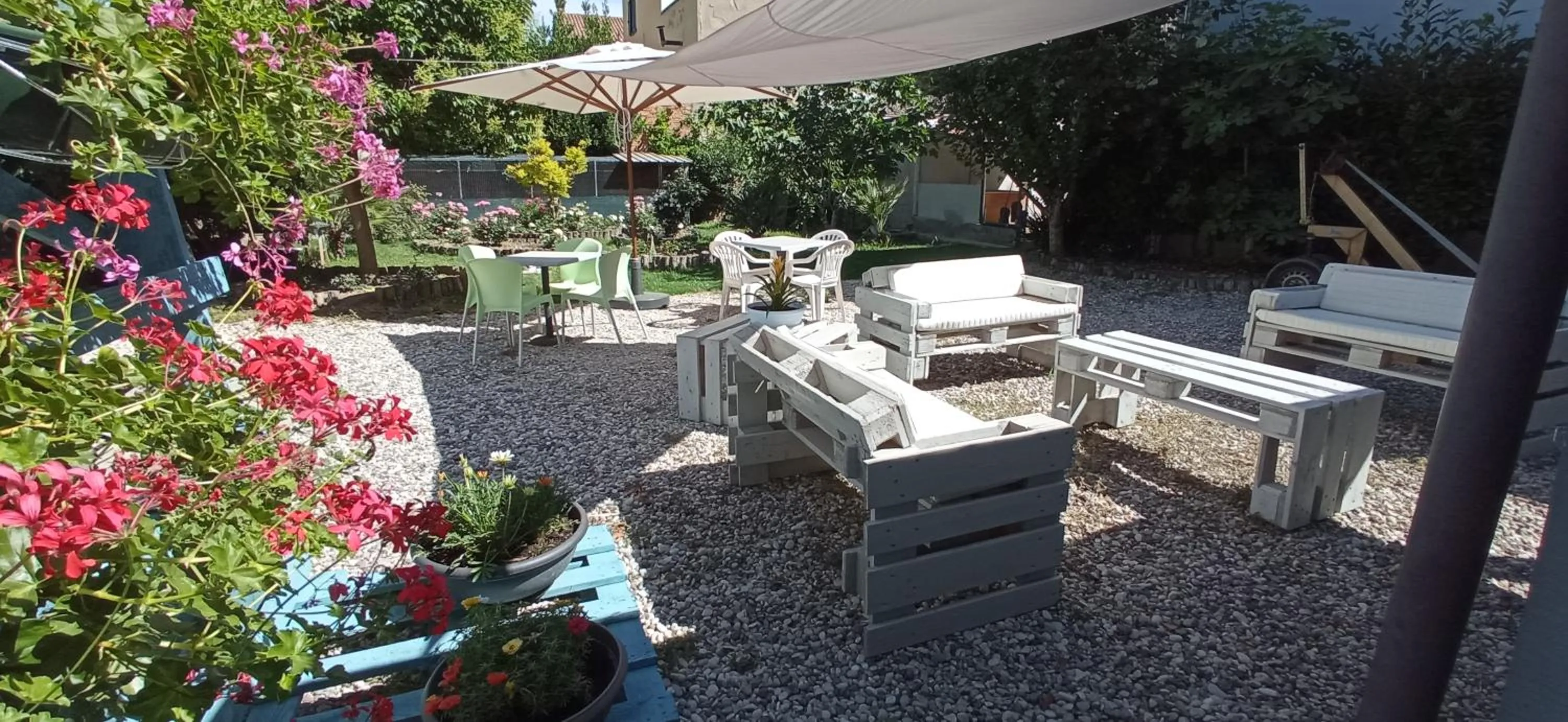 Patio in Ad Astra Rooms