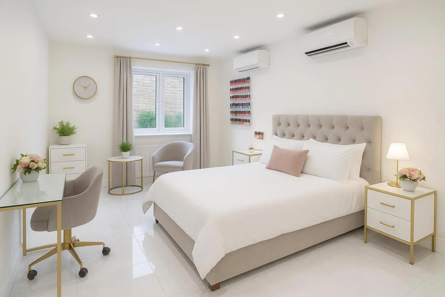 Bed in The Hadley Hotel