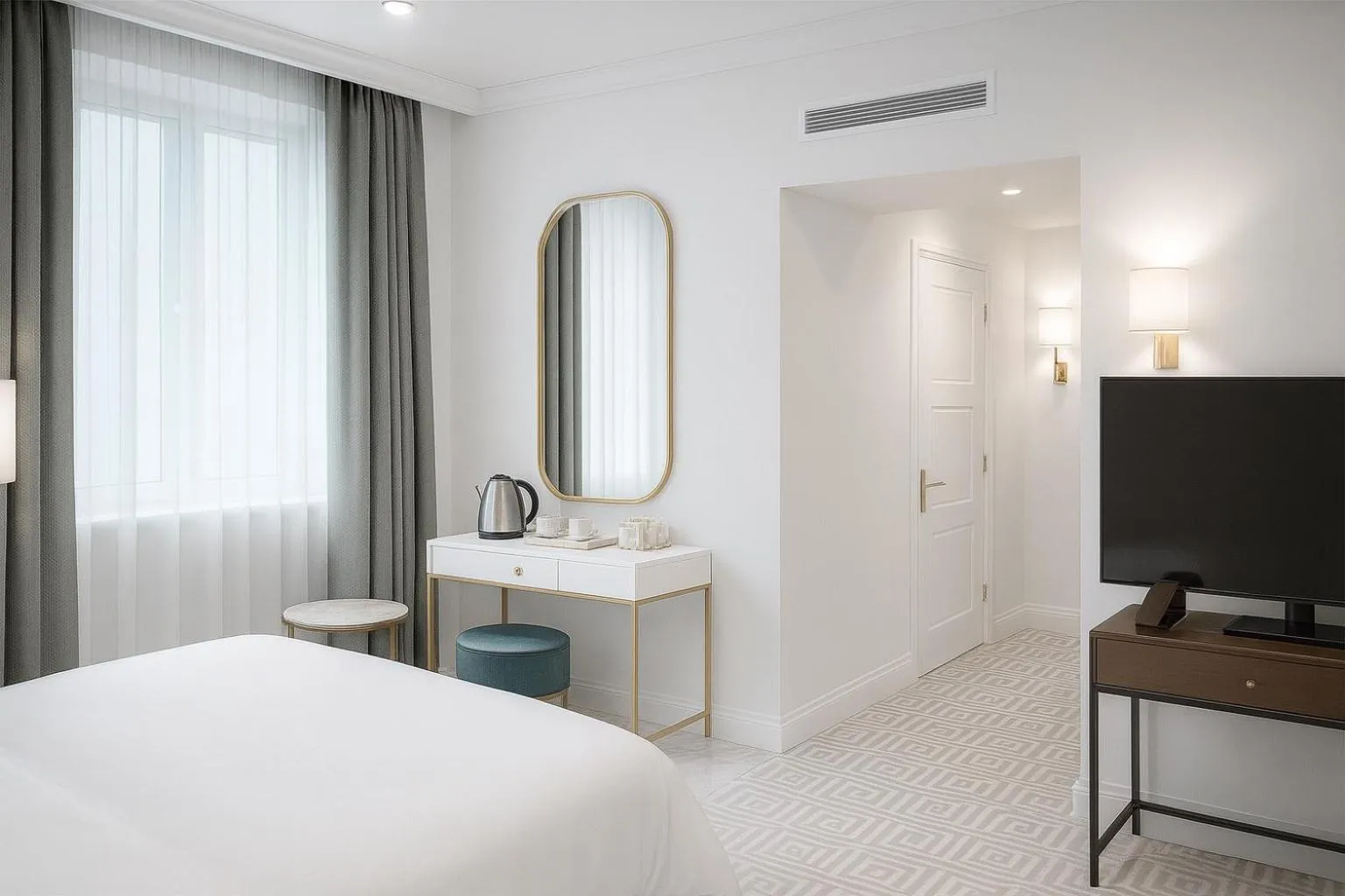 Bed in The Hadley Hotel