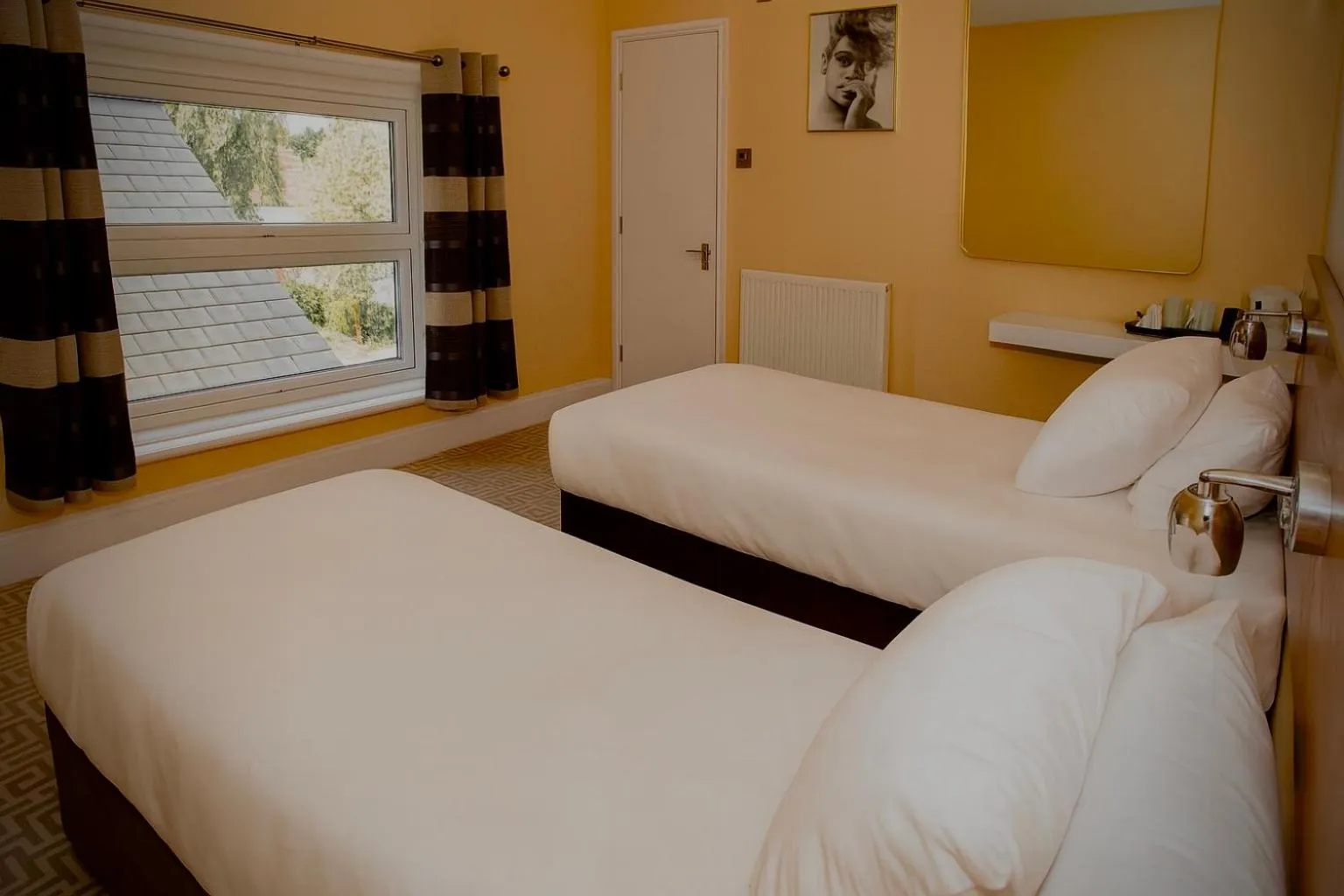 Bed in The Hadley Hotel