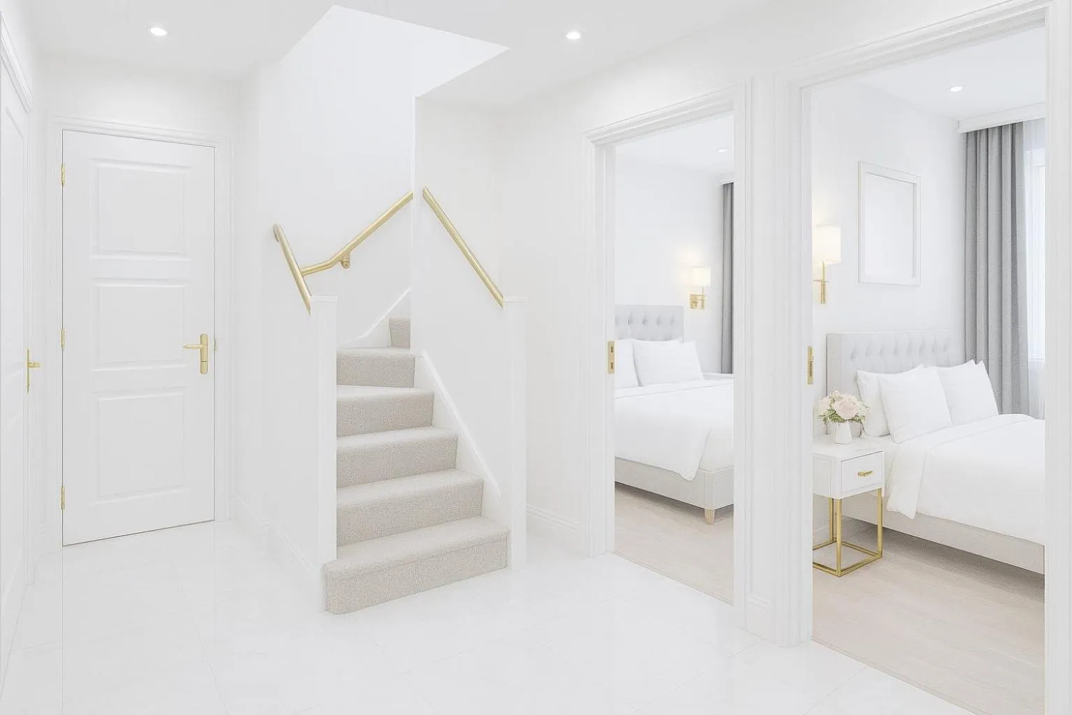 Bed in The Hadley Hotel