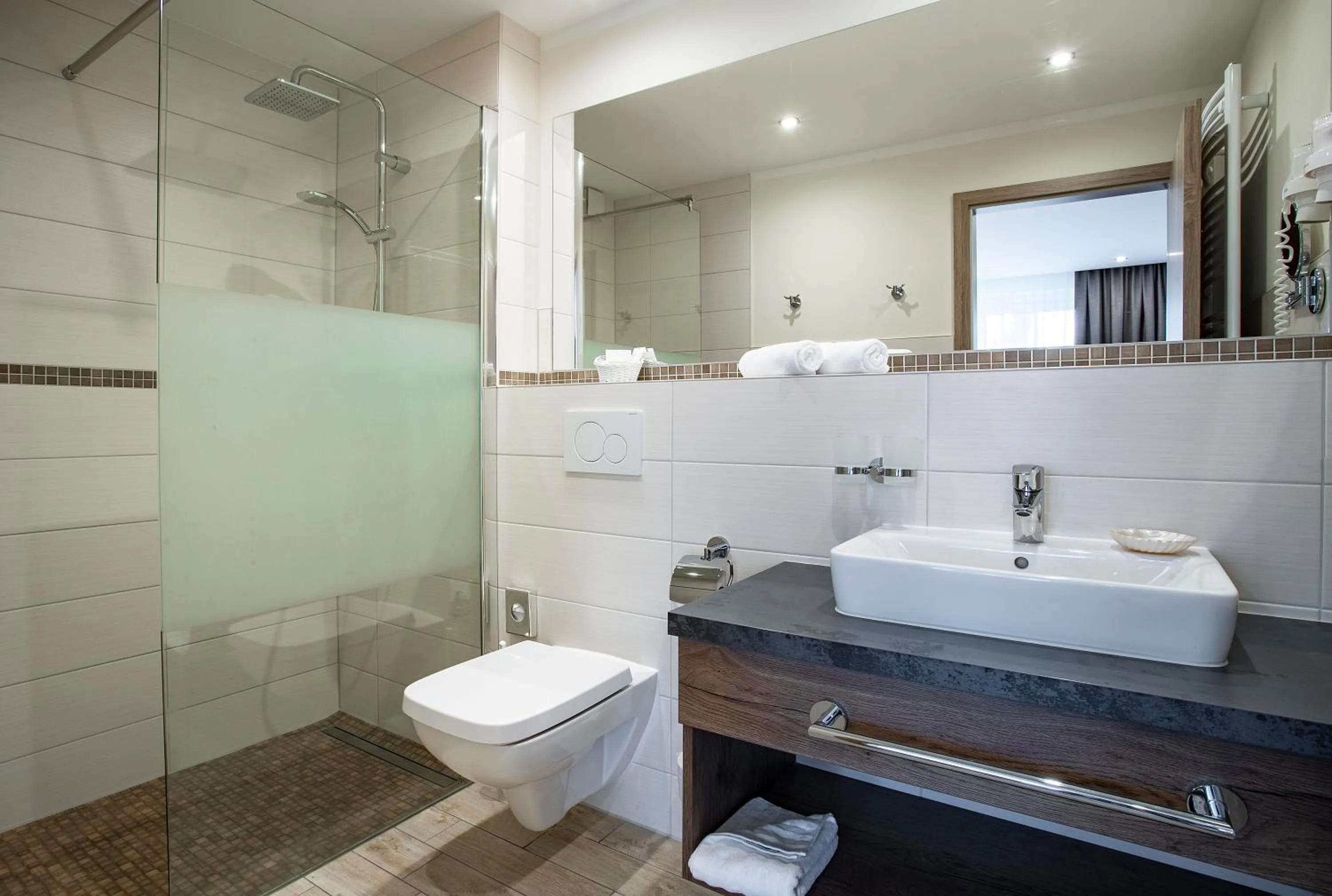 Bathroom in Ostseehotel Villen im Park - ein Rovell Hotel