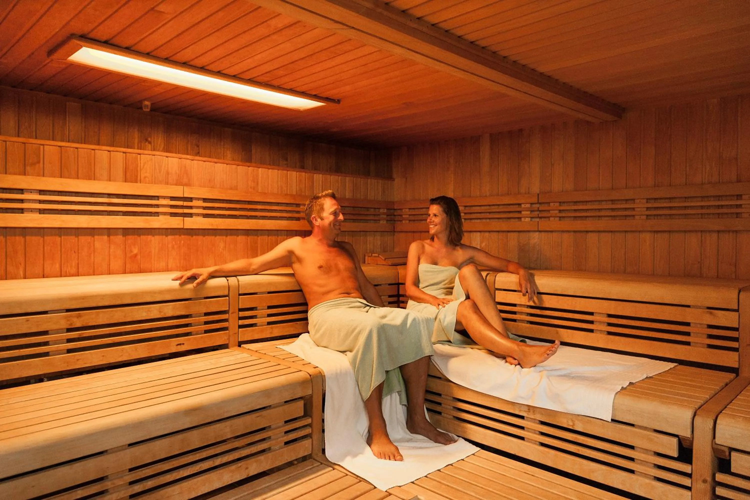 Sauna in Ostseehotel Villen im Park - ein Rovell Hotel