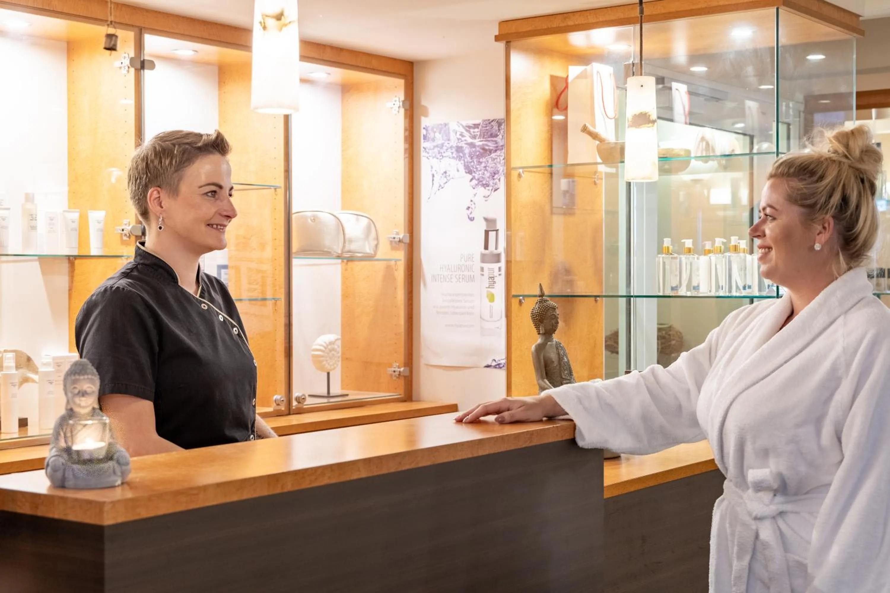 Spa and wellness centre/facilities in Ostseehotel Villen im Park - ein Rovell Hotel