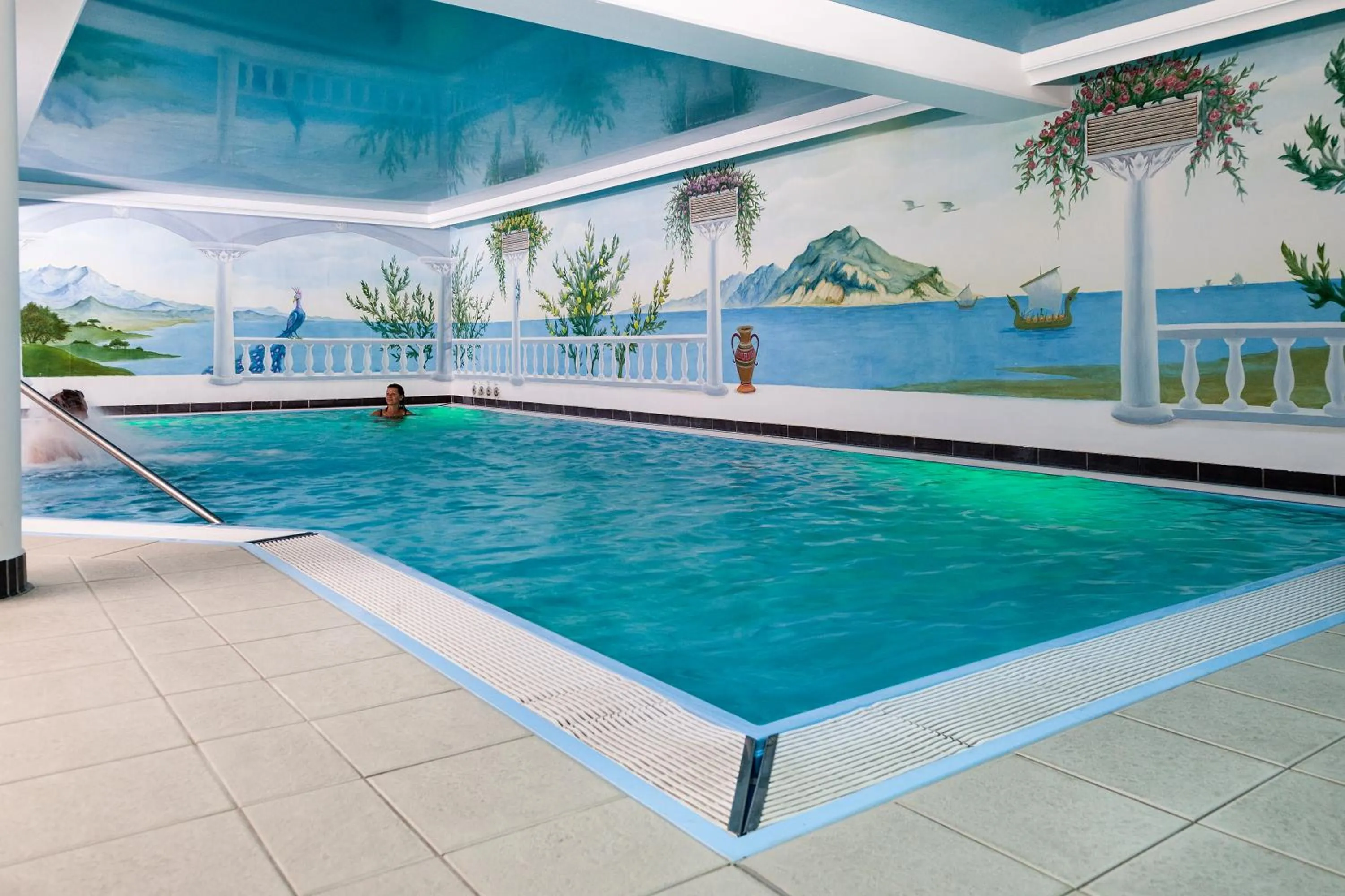 Spa and wellness centre/facilities in Ostseehotel Villen im Park - ein Rovell Hotel