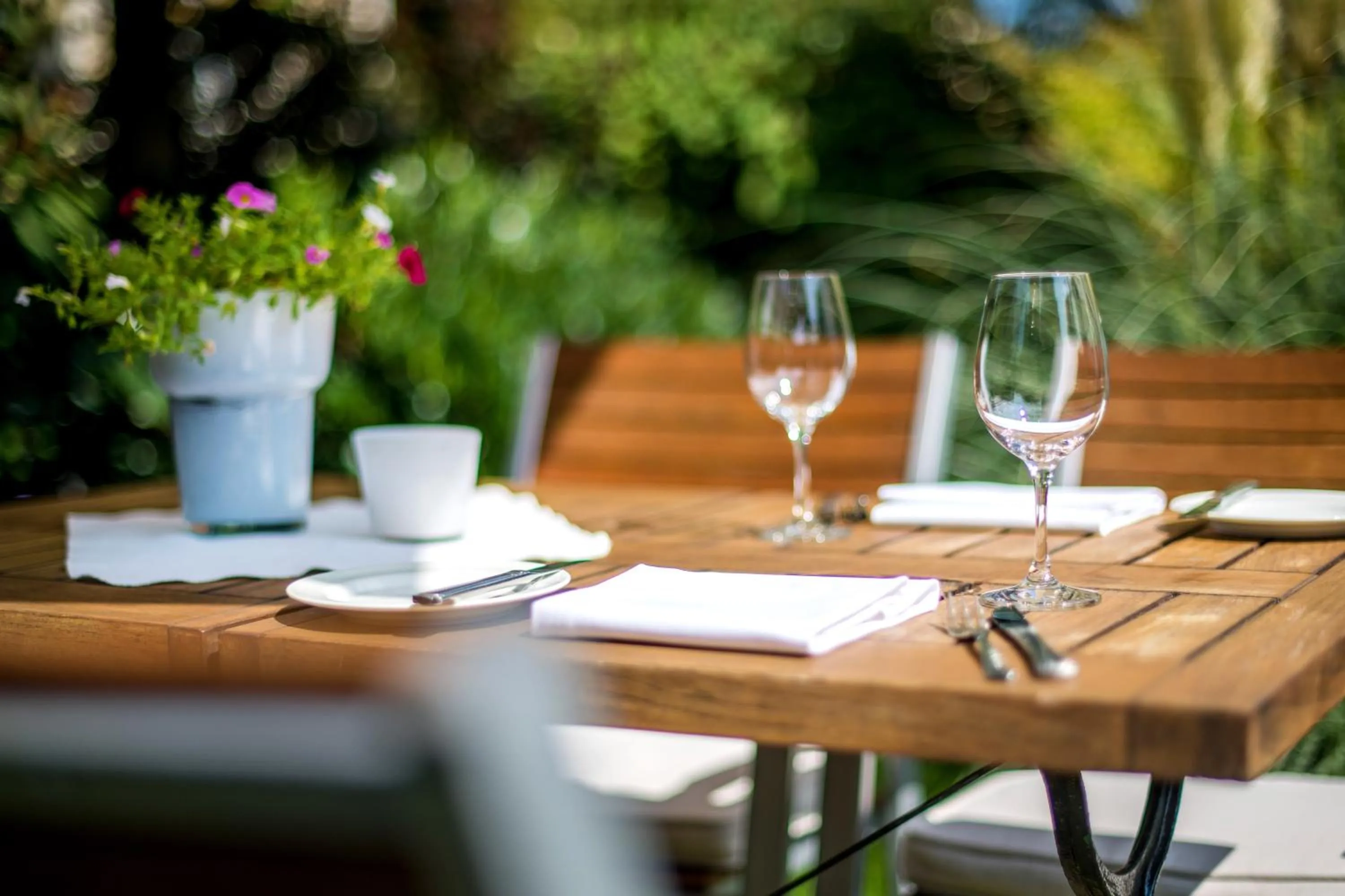Garden in Hotel Stein - Schiller's Manufaktur