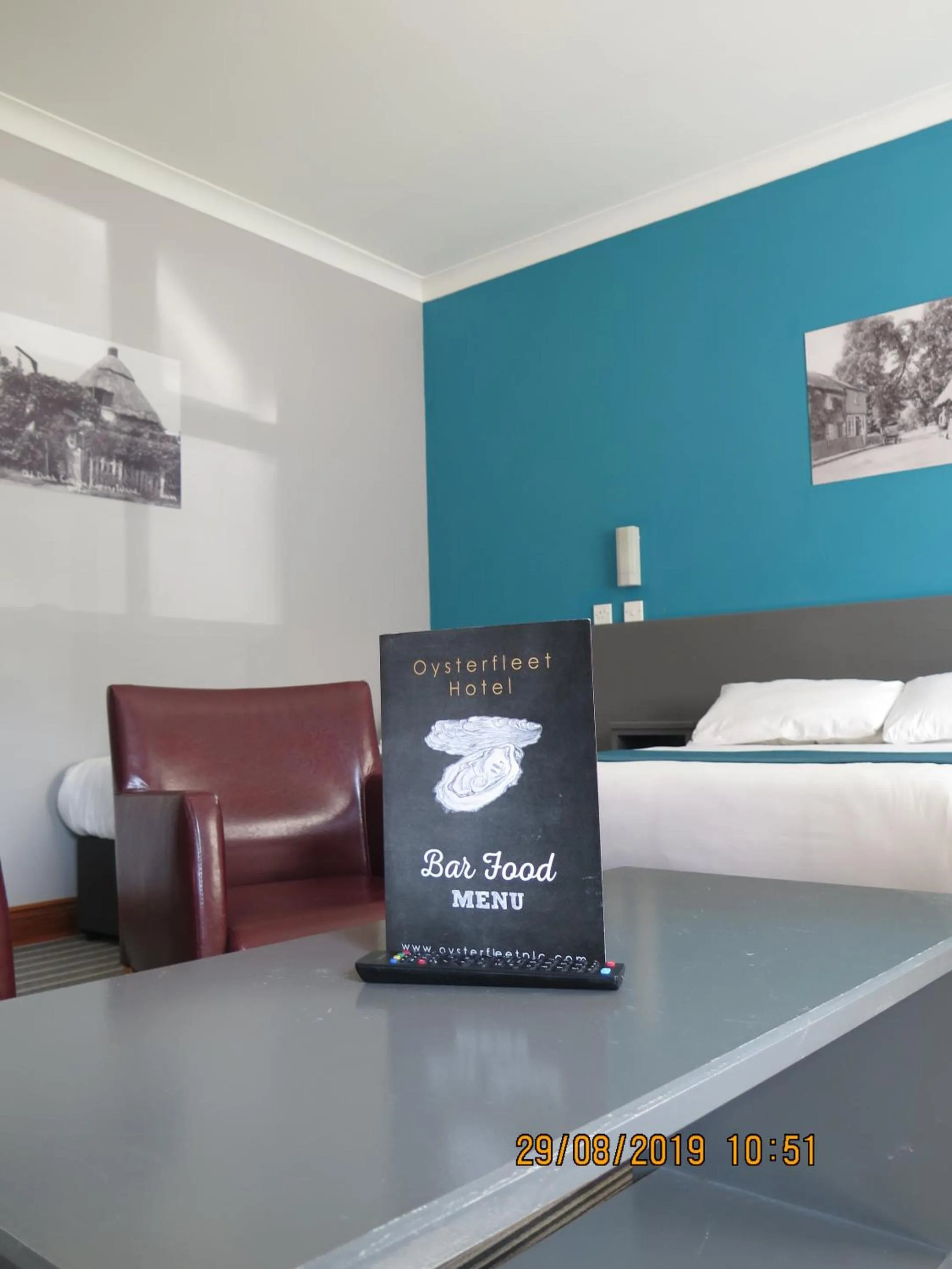 Bedroom in Oyster Fleet Hotel