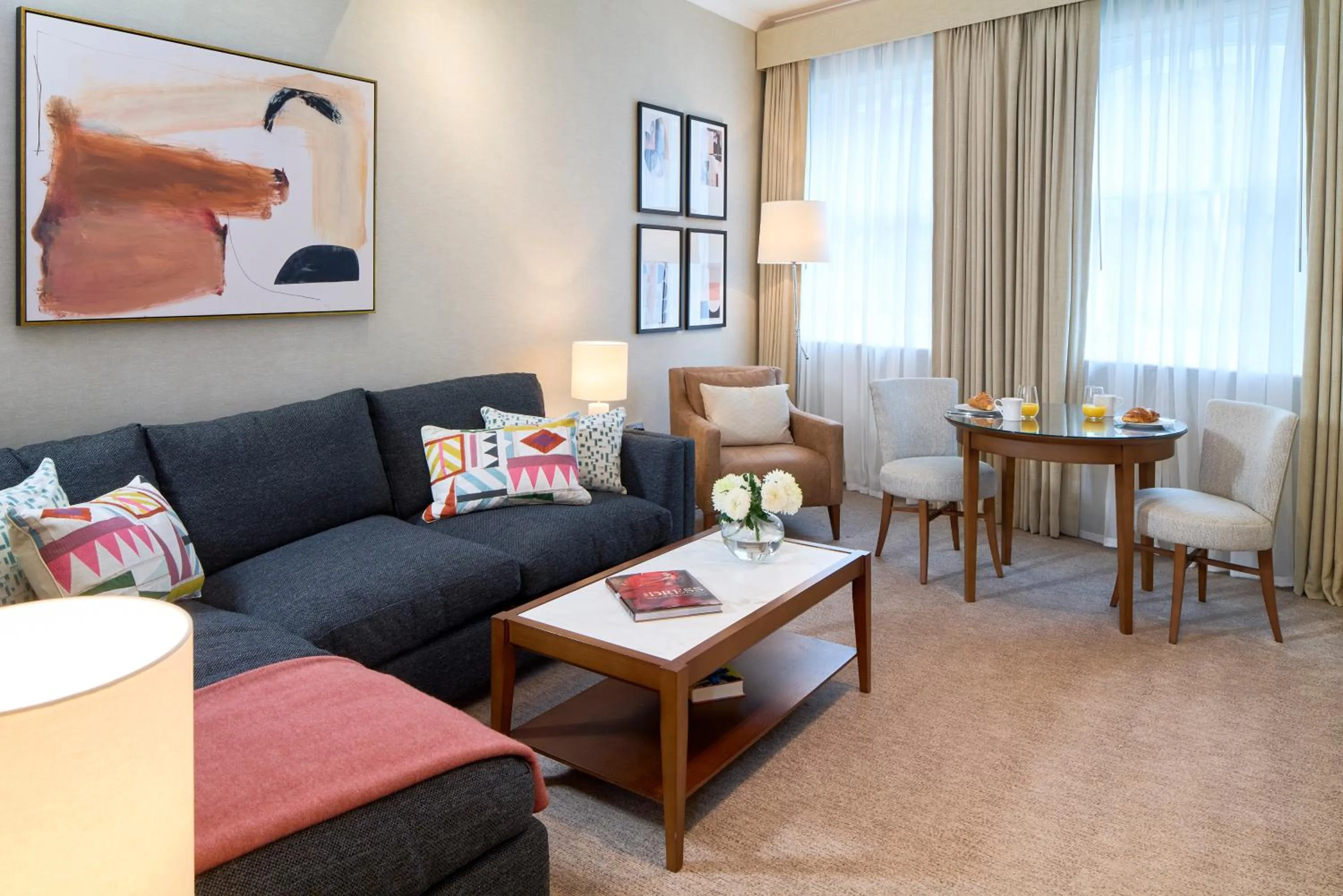 Living room in Cheval Calico House
