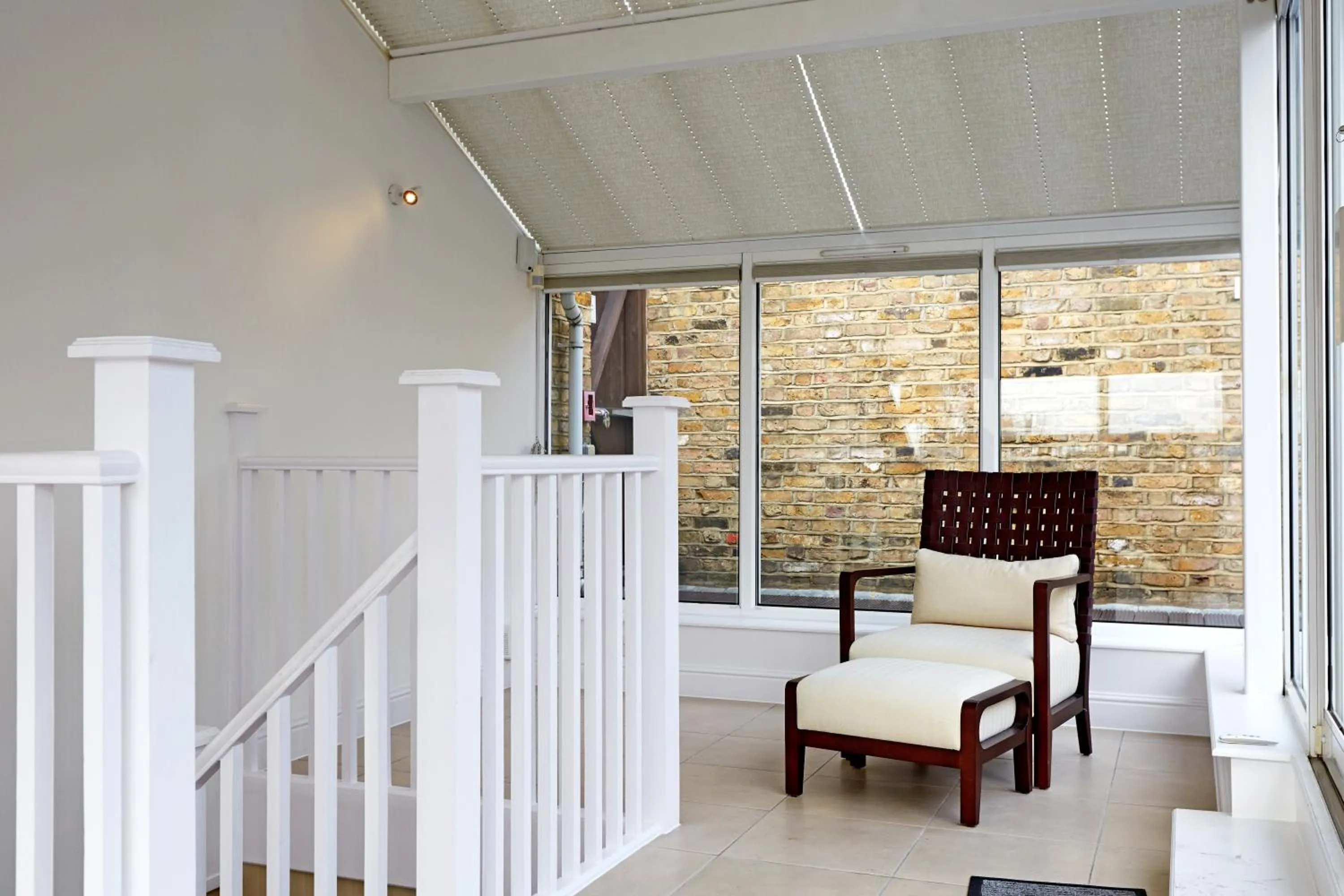 Seating area in Cheval Calico House