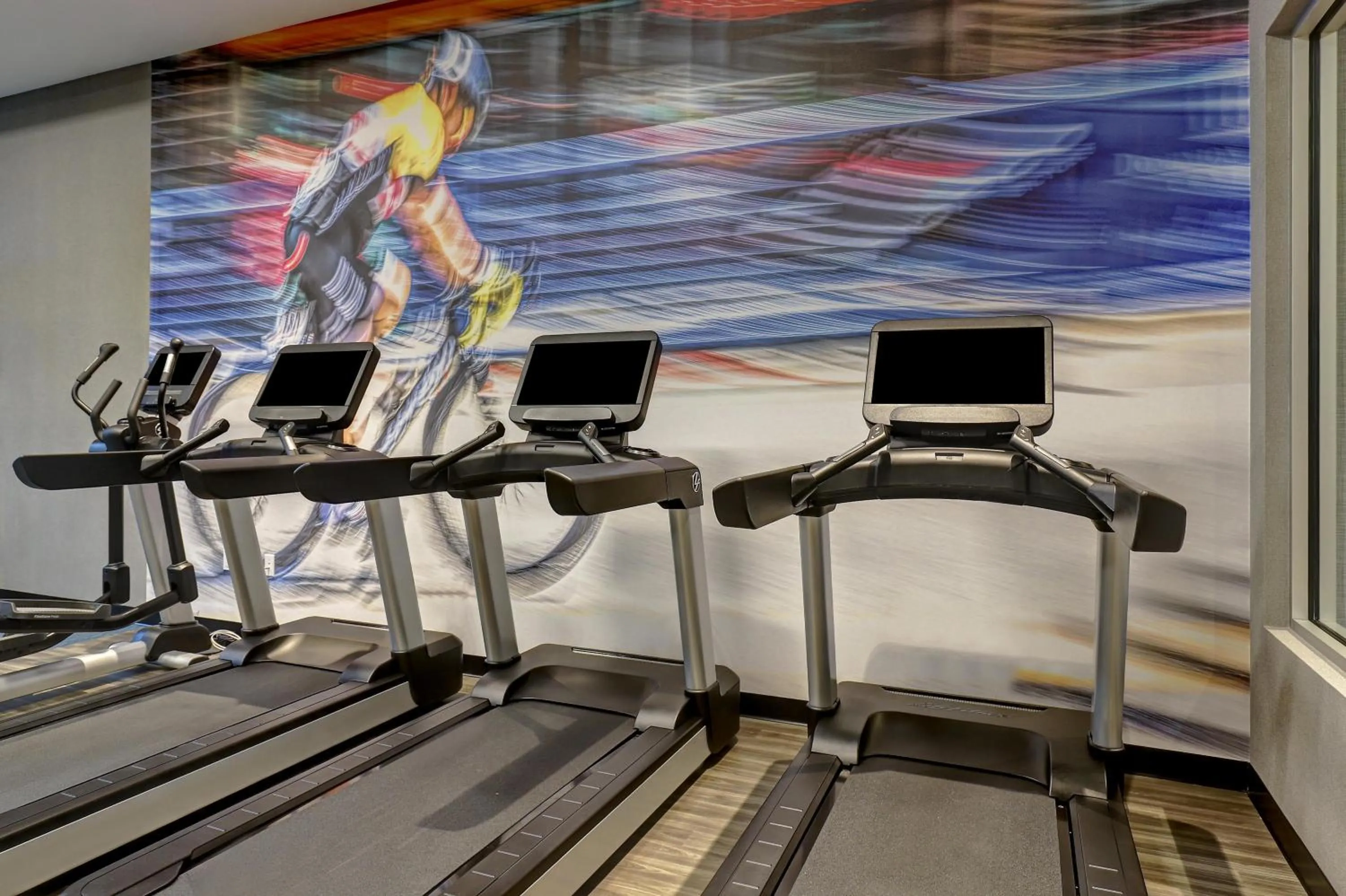 Fitness centre/facilities in Hyatt Place Prince George