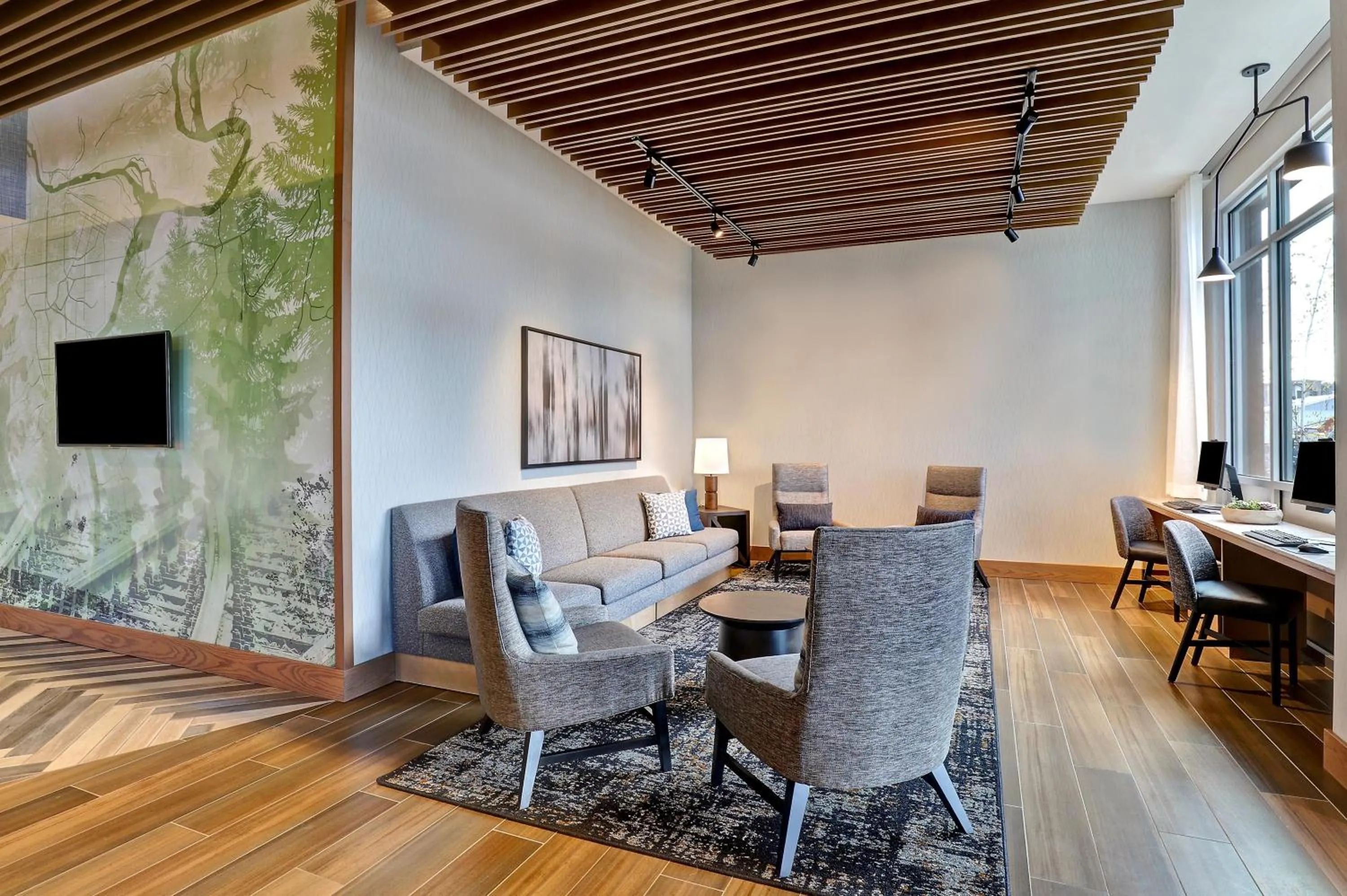 Lobby or reception in Hyatt Place Prince George