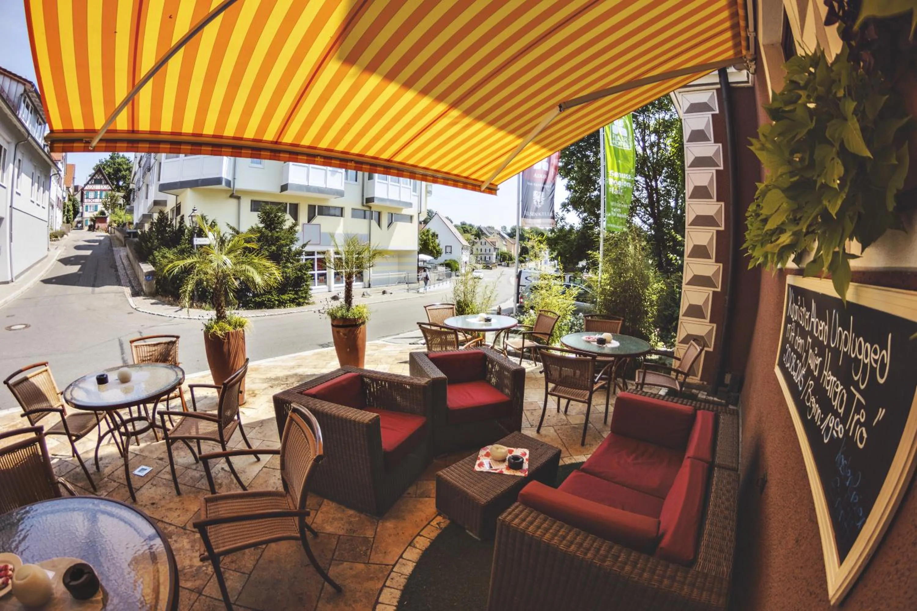 Restaurant/places to eat in Rebgarten Hotel Adler