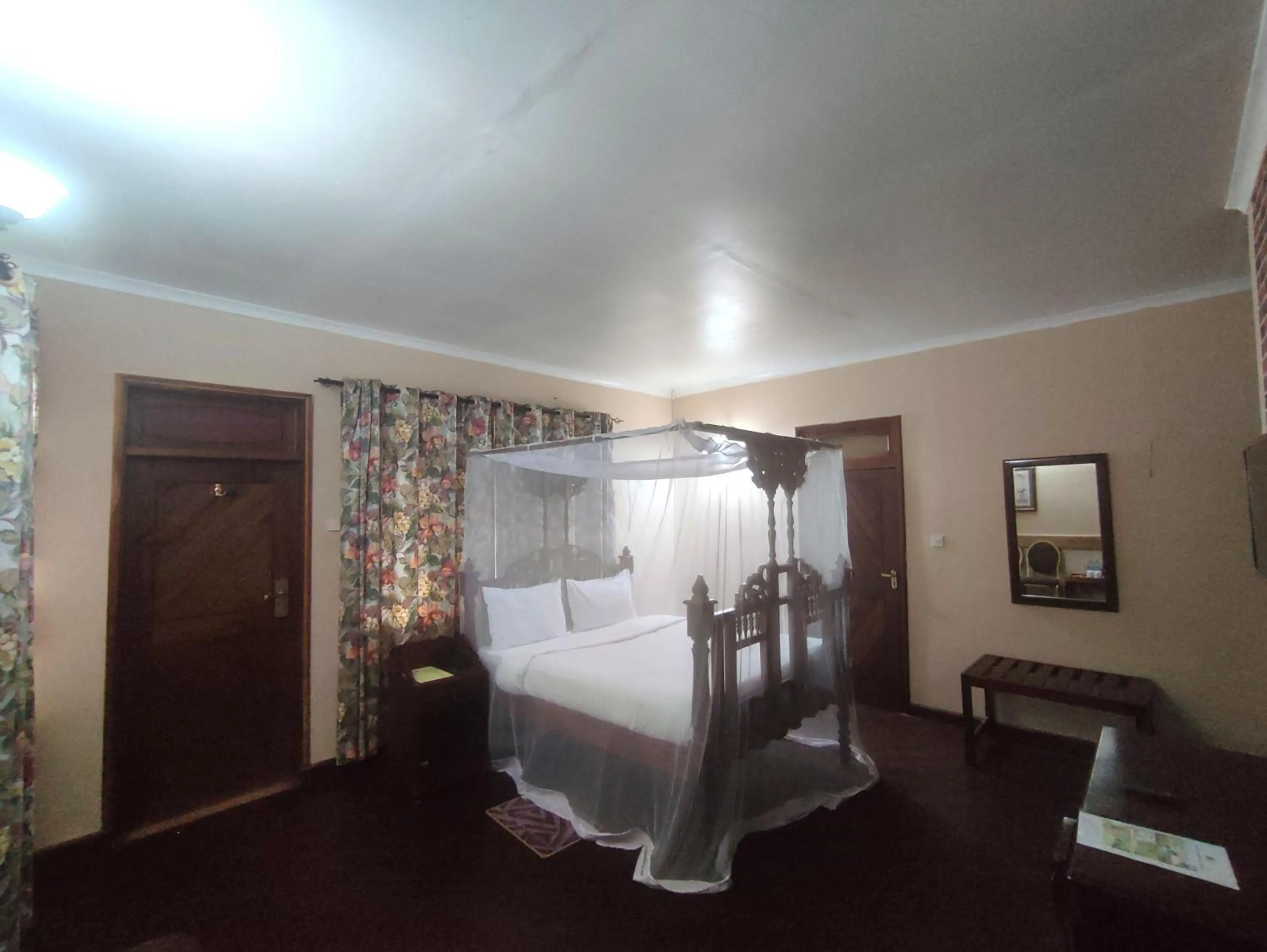 Bed in LUSHOTO EXECUTIVE LODGE