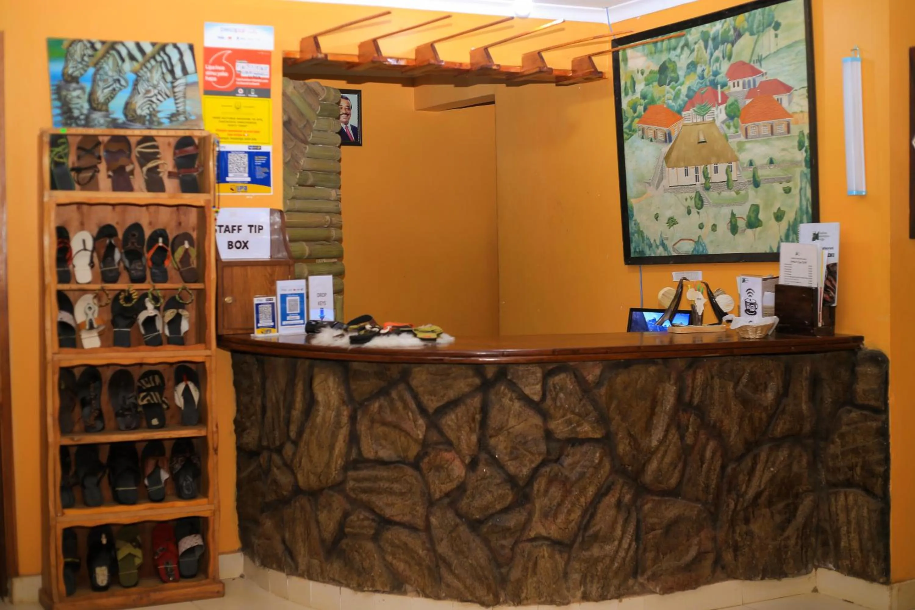 Lobby or reception in LUSHOTO EXECUTIVE LODGE