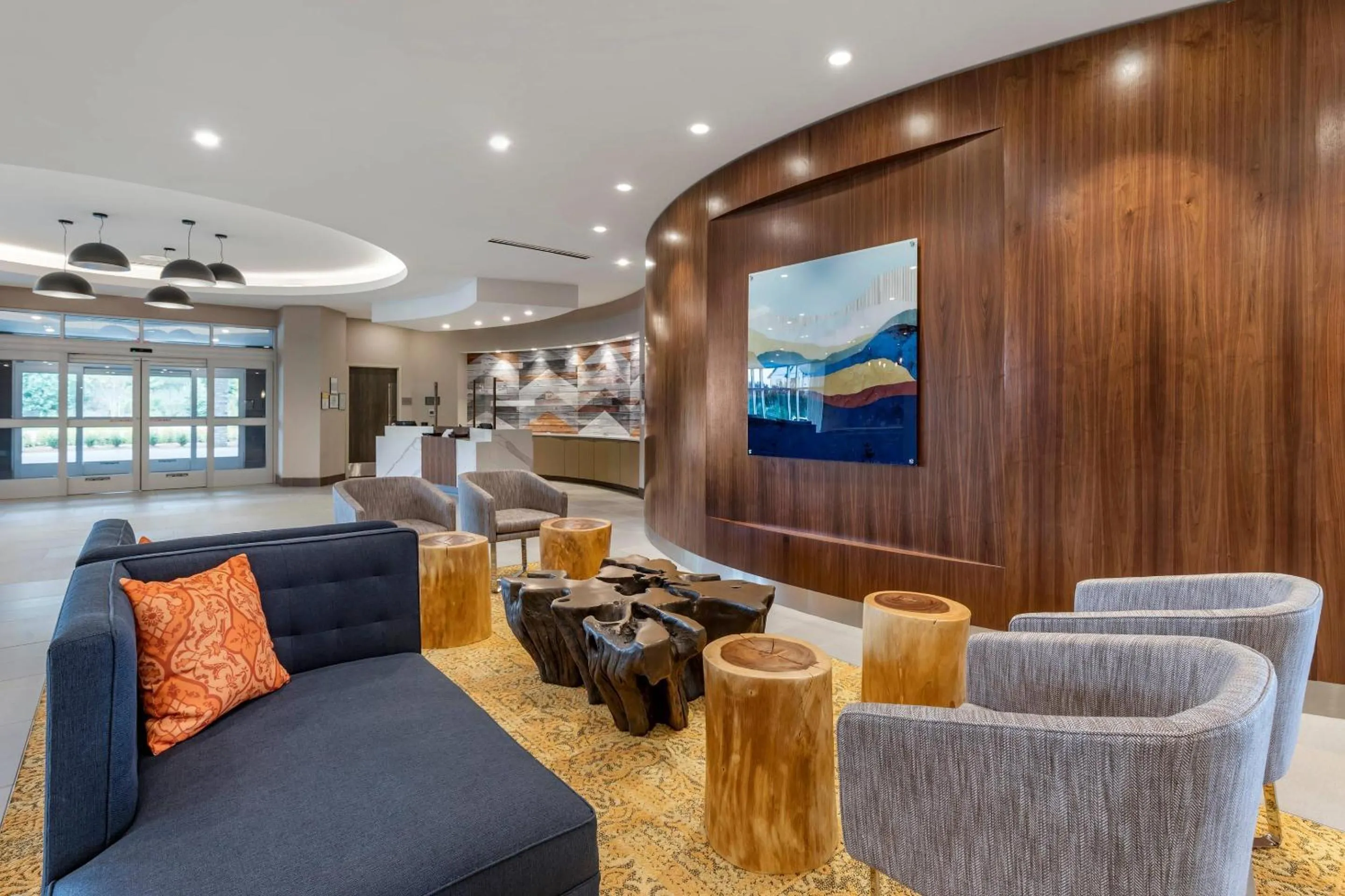 Lobby or reception in Cambria Hotel Greenville