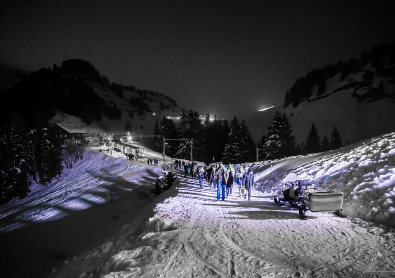 Natural landscape in Maison de Montagne de Bretaye accès par le train arrêt Bouquetin