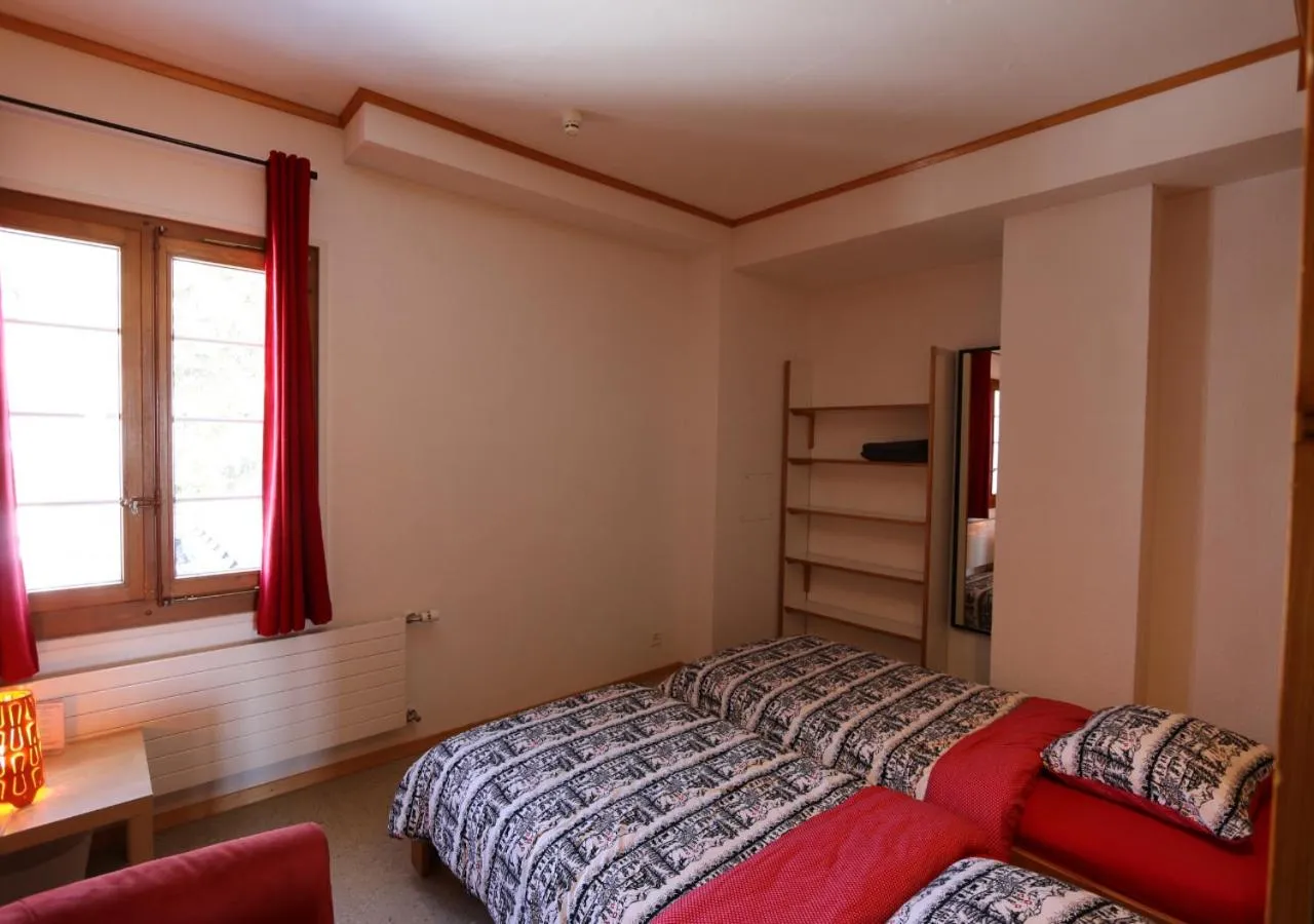 Bed in Maison de Montagne de Bretaye accès par le train arrêt Bouquetin