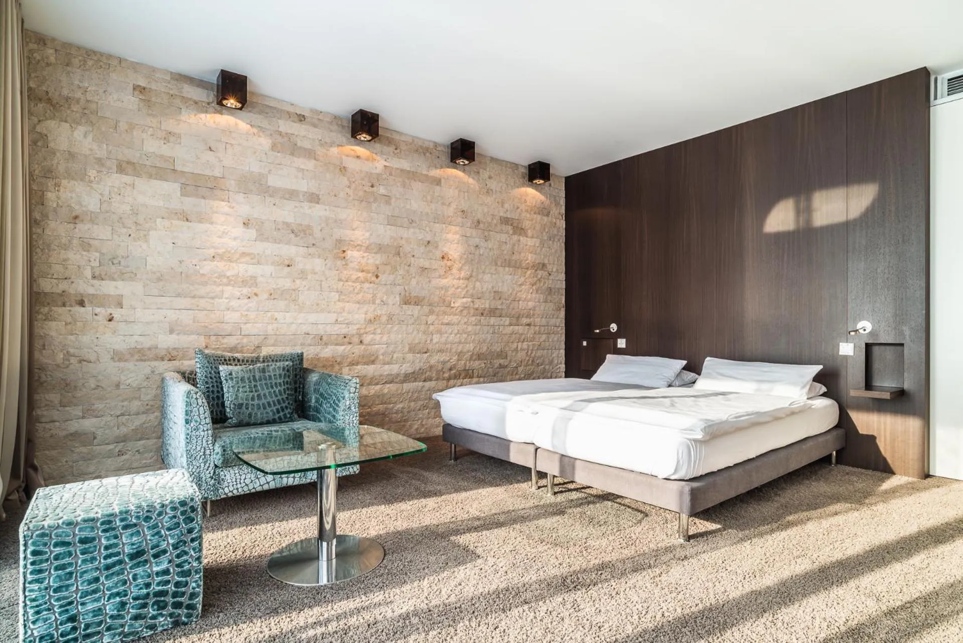 Photo of the whole room, Bed in Hotel Der Blaue Reiter