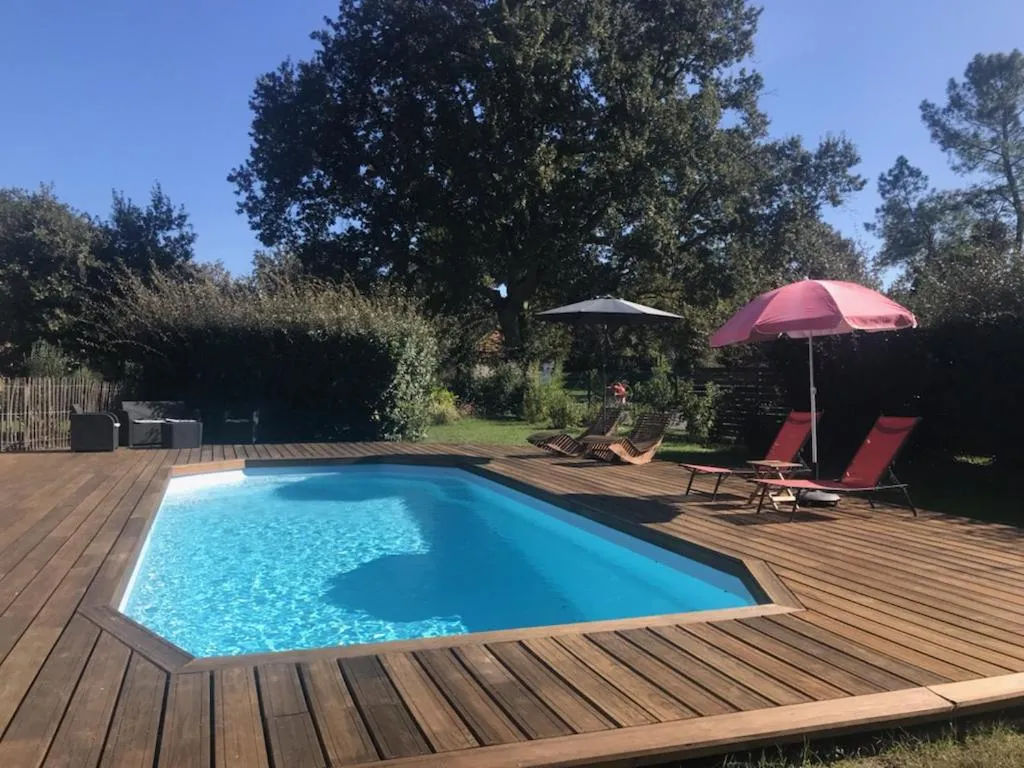 Garden in La résinière de pirique